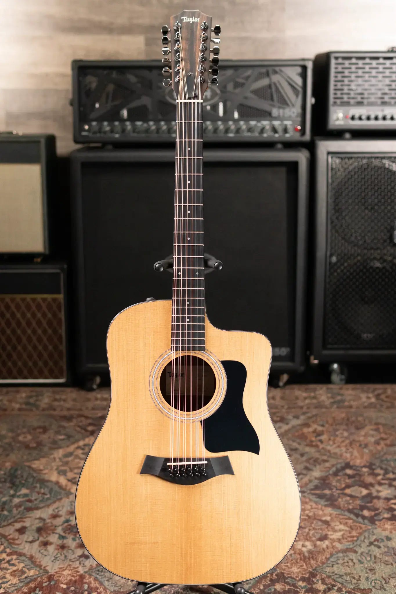 Taylor 150ce 12-String Dreadnought Acoustic/Electric with Gig Bag - Factory Demo