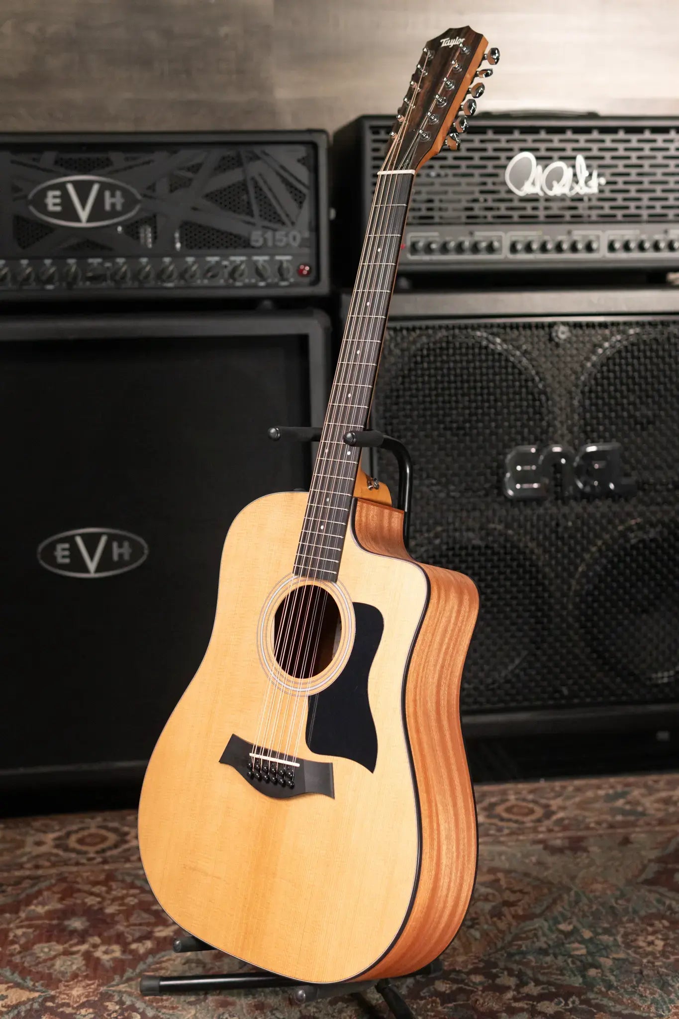 Taylor 150ce 12-String Dreadnought Acoustic/Electric with Gig Bag - Factory Demo