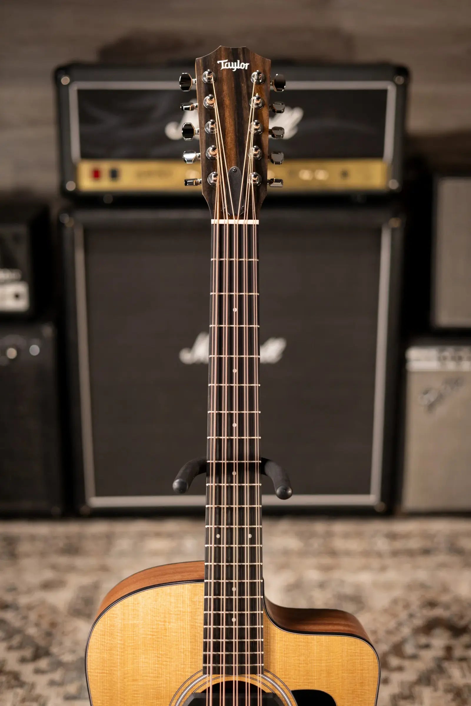 Taylor 150ce Bajo Quinto Acoustic/Electric Guitar - Sapele/Spruce with Gig Bag