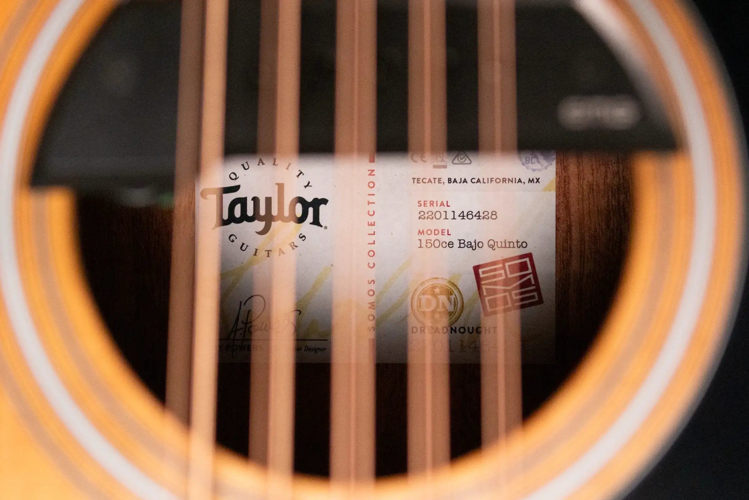 Taylor 150ce Bajo Quinto Acoustic/Electric Guitar with Gig Bag