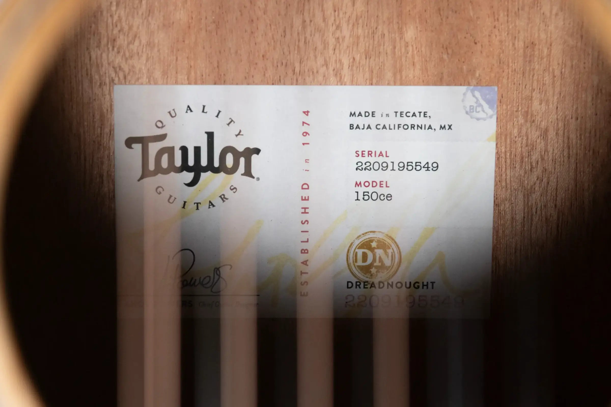 Taylor 150ce Dreadnought 12-String Acoustic/Electric Guitar with Gig Bag