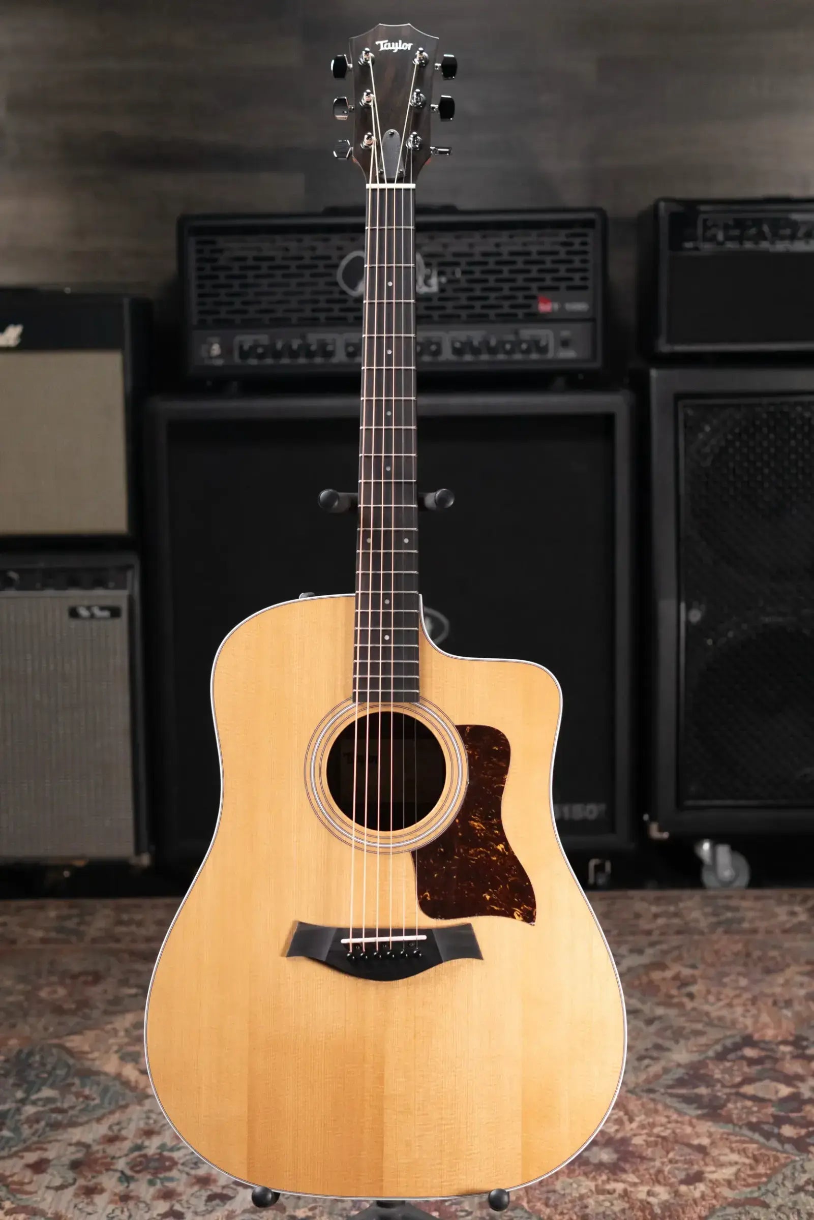 Taylor 210ce Dreadnought Acoustic/Electric Guitar with Gig Bag