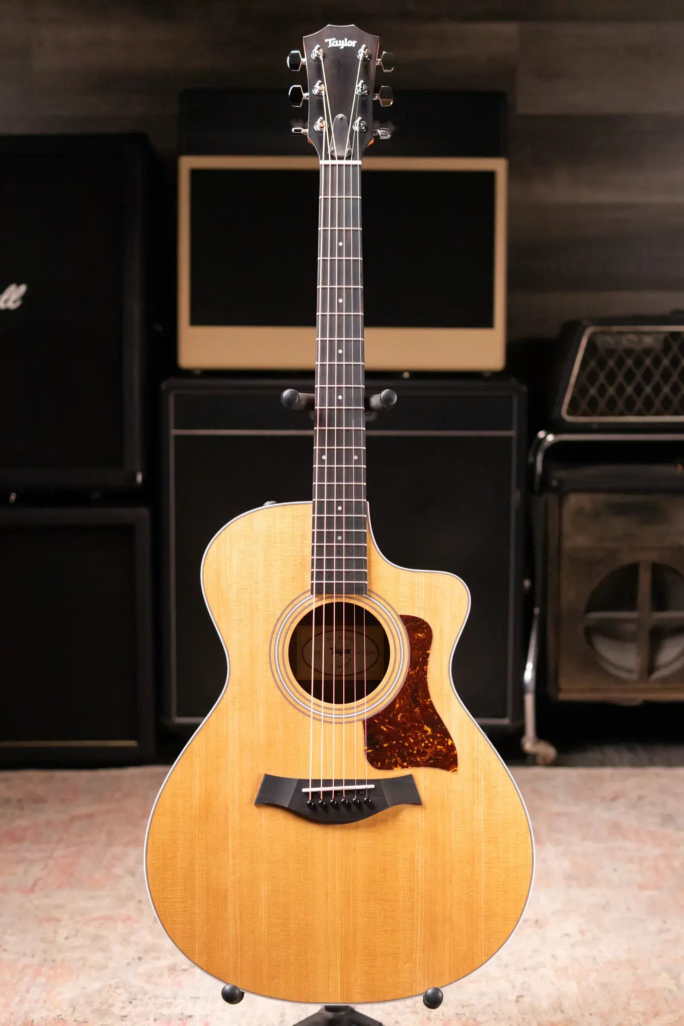 Taylor 212ce Grand Concert Acoustic/Electric Guitar with Gig Bag