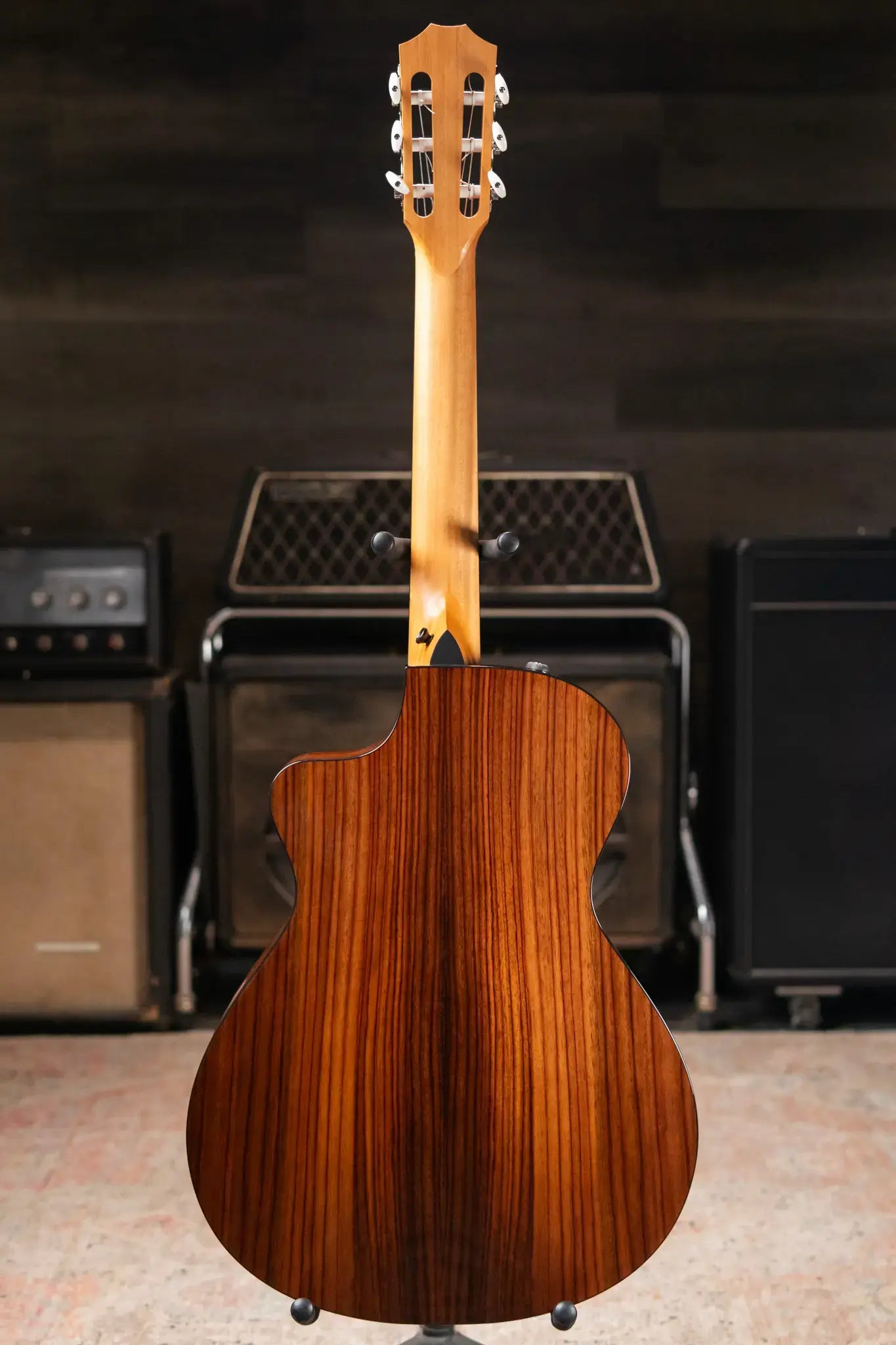 Taylor 212ce-N Plus Nylon Grand Concert Acoustic/Electric Guitar with Aerocase