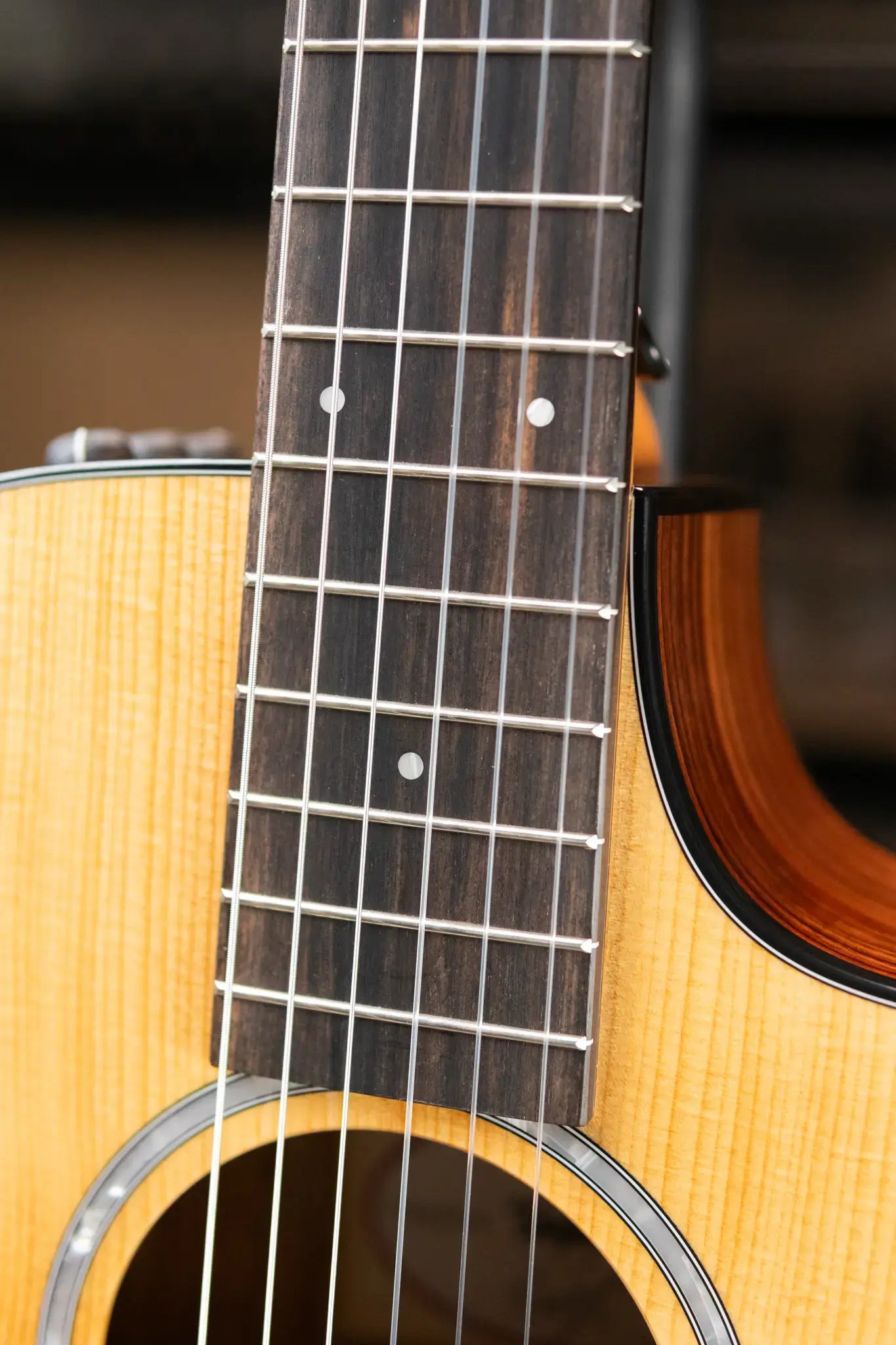Taylor 212ce-N Plus Nylon Grand Concert Acoustic/Electric Guitar with Aerocase