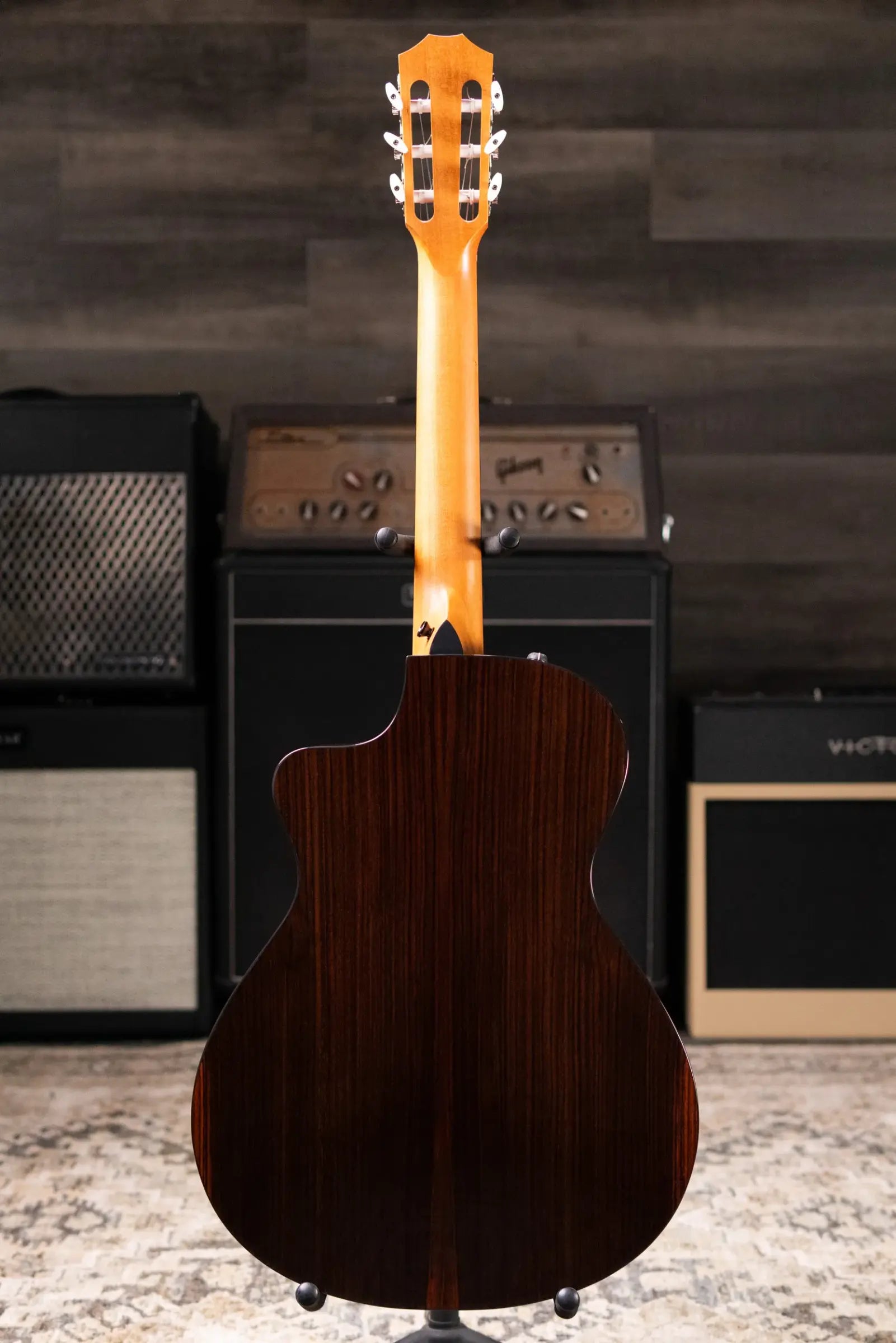 Taylor 212ce-N Plus Nylon Grand Concert Acoustic/Electric Guitar with Aerocase