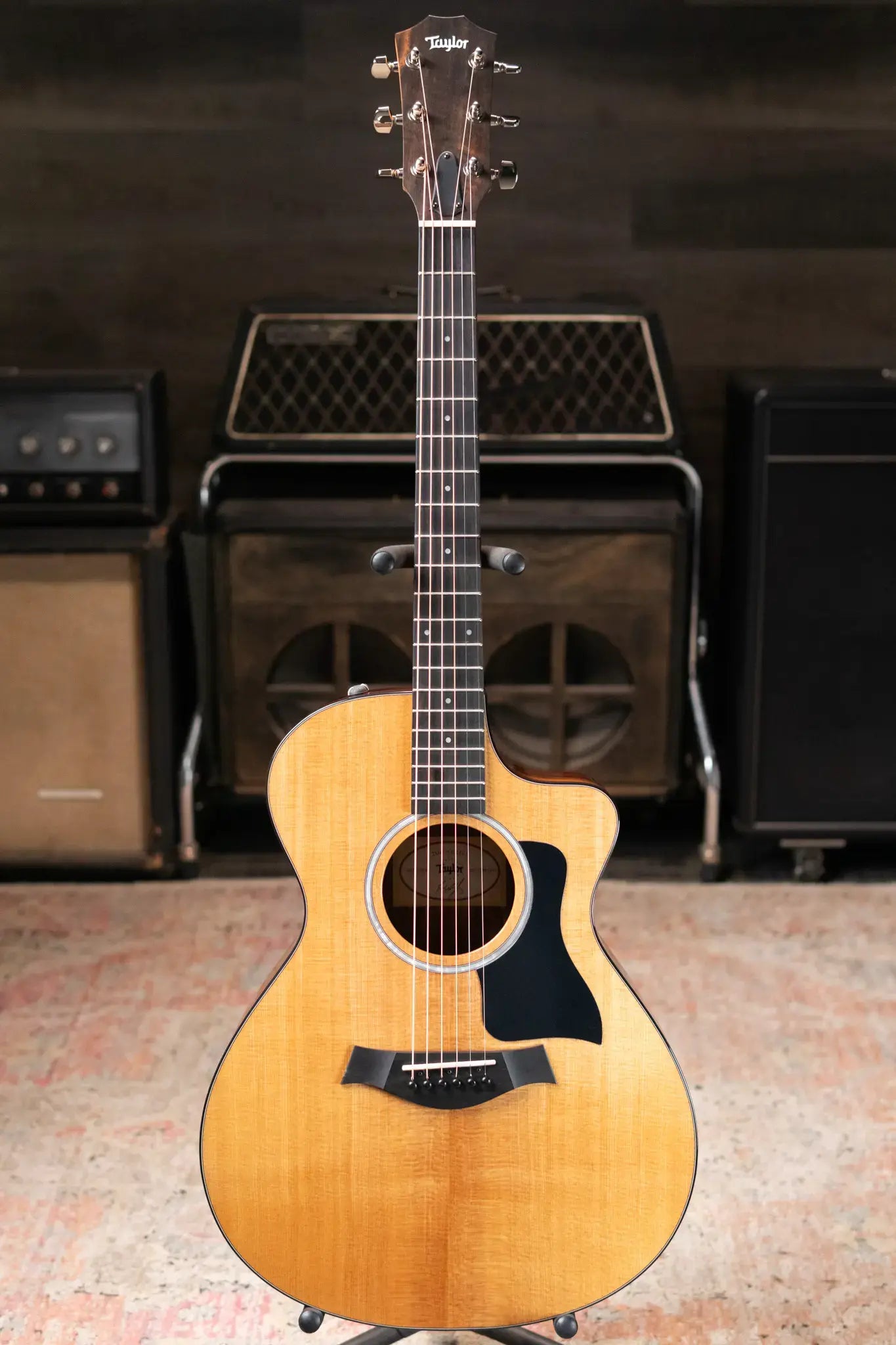 Taylor 212ce Plus Grand Concert Acoustic/Electric Guitar with Aerocase - Factory Demo