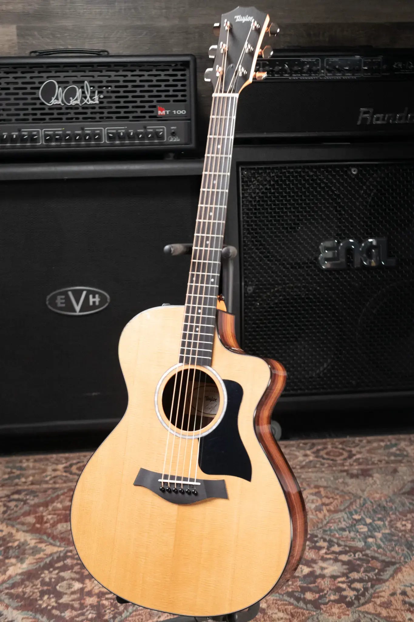 Taylor 212ce Plus Grand Concert Acoustic/Electric Guitar with Aerocase