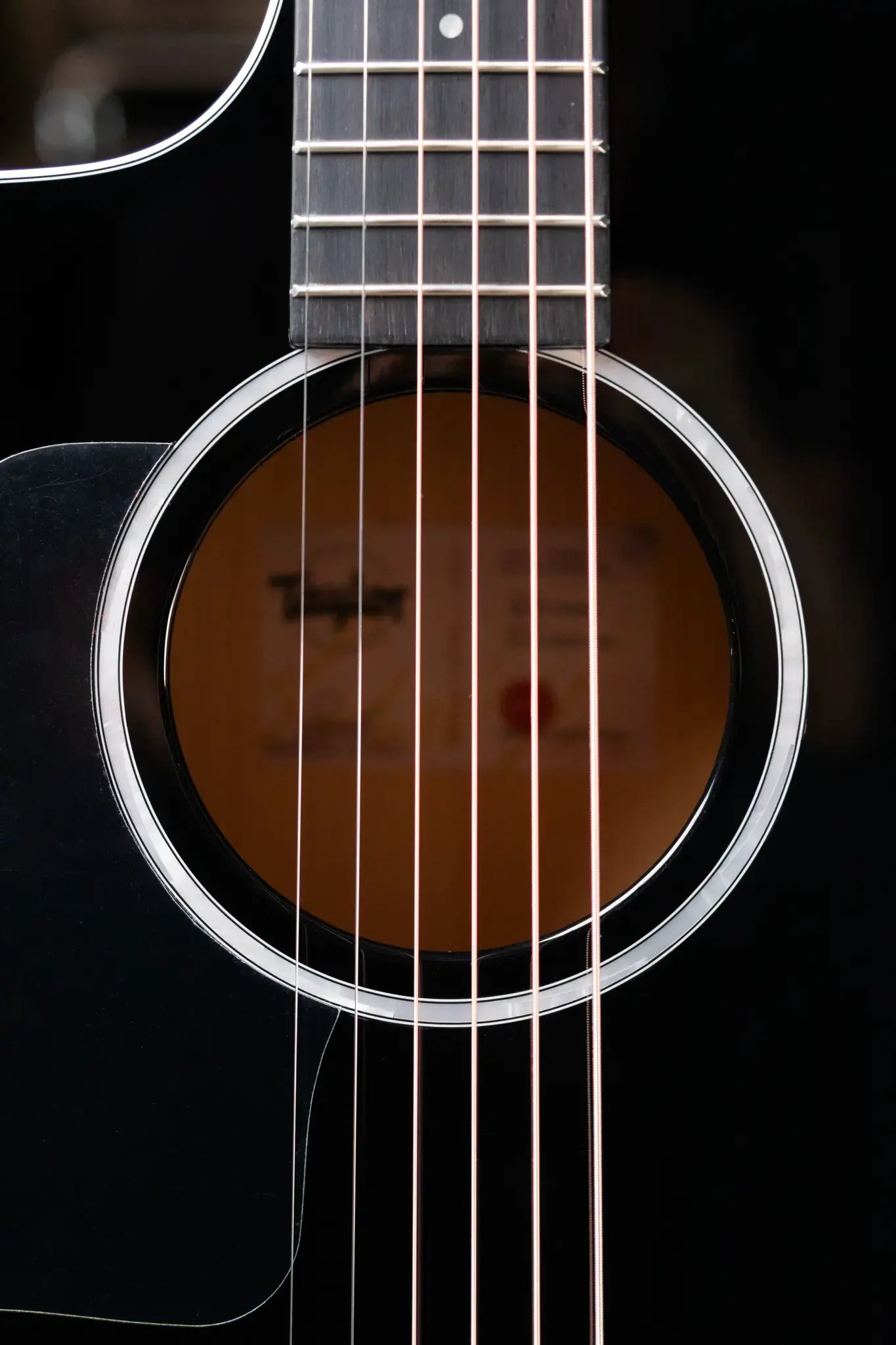 Taylor 214ce-BLK Plus Left-Hand Grand Auditorium Acoustic/Electric Guitar - Black with Aerocase