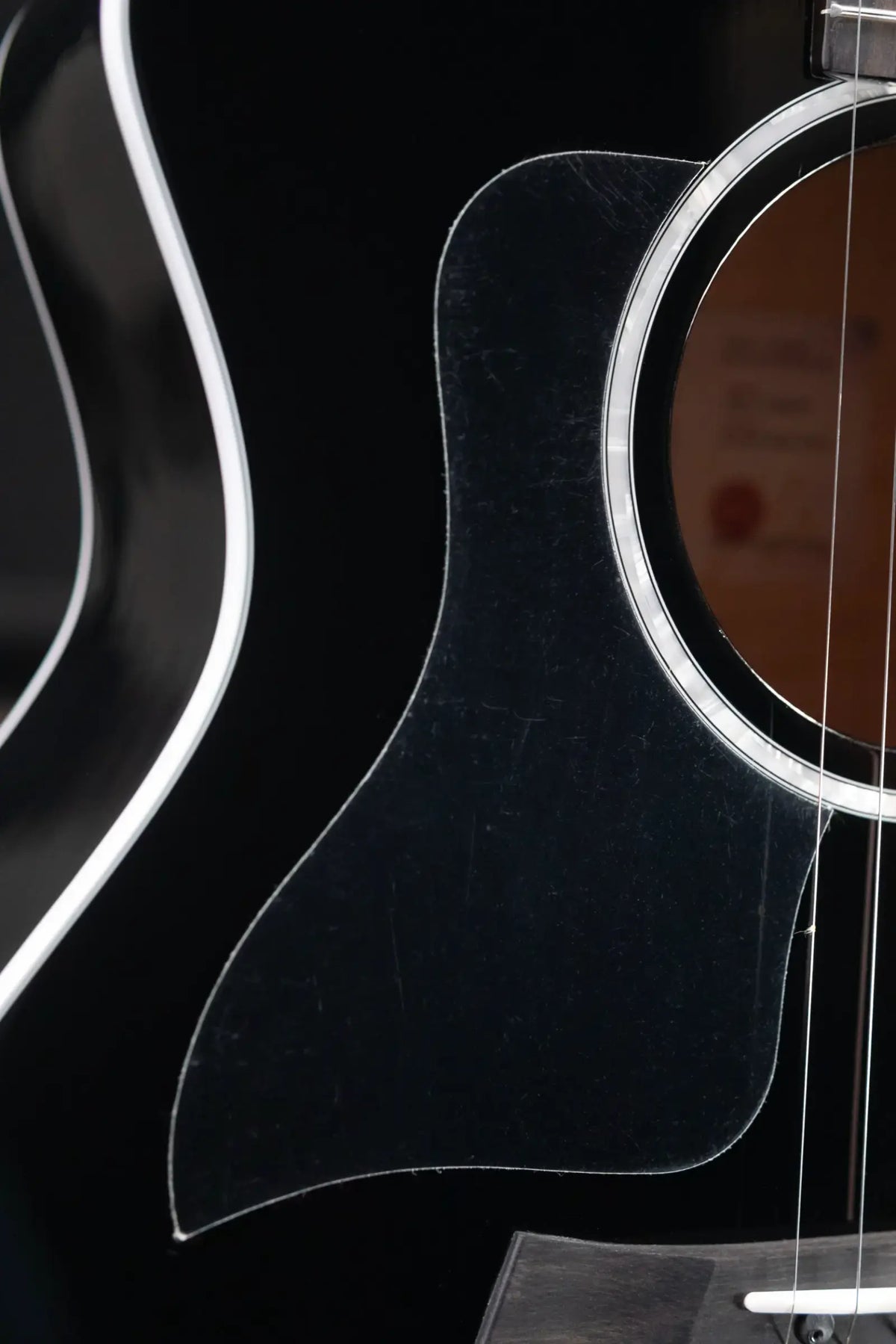 Taylor 214ce-BLK Plus Left-Handed Grand Auditorium Acoustic/Electric Guitar - Black with Aerocase - Demo