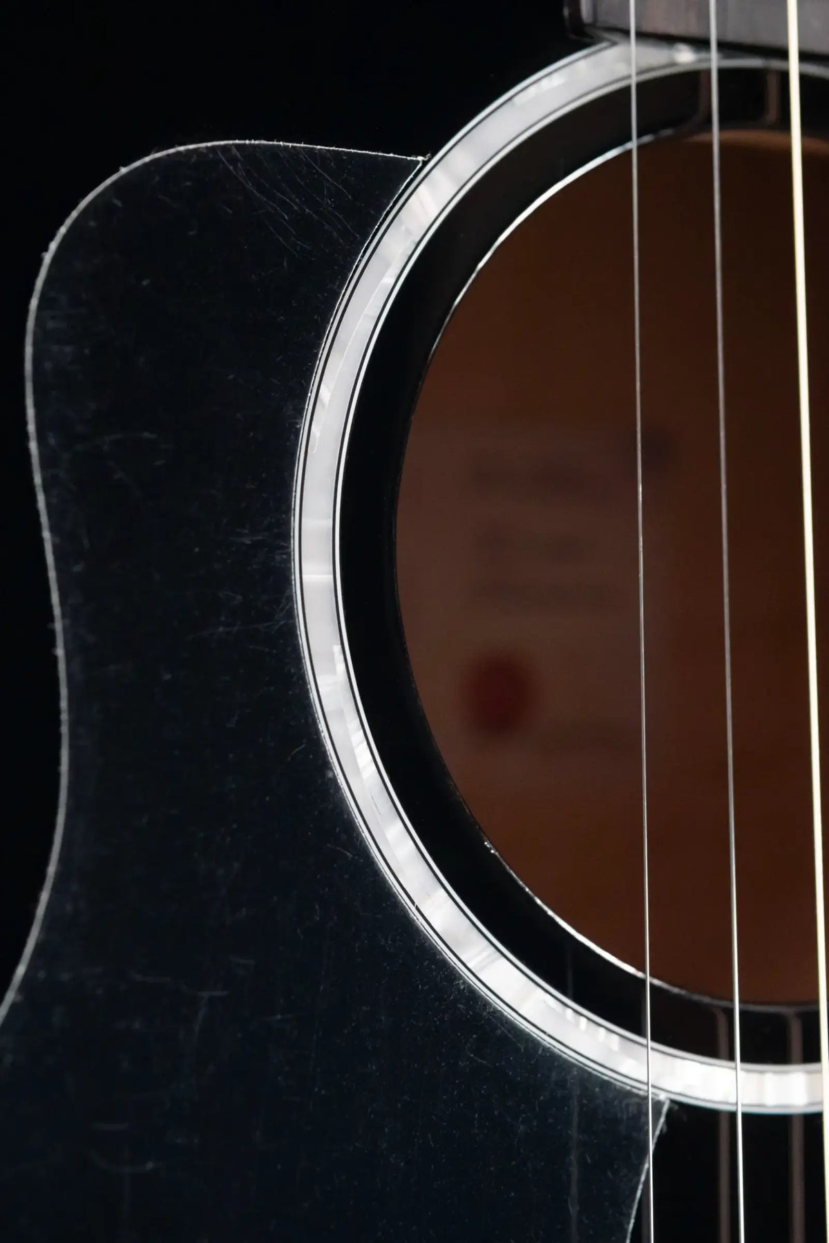 Taylor 214ce-BLK Plus Left-Handed Grand Auditorium Acoustic/Electric Guitar - Black with Aerocase - Demo