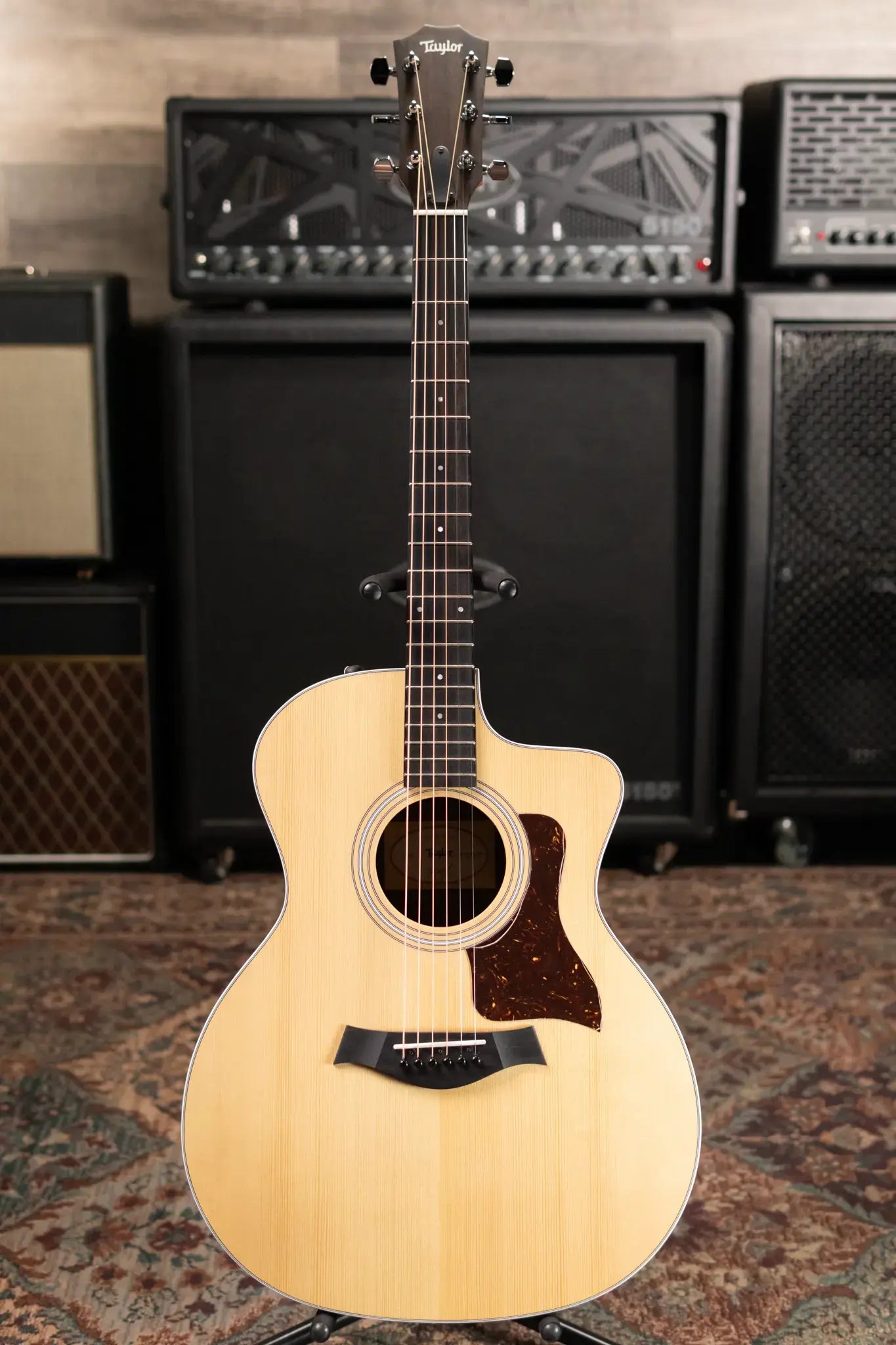 Taylor 214ce Grand Auditorium Acoustic/Electric Guitar - Rosewood with Gig Bag