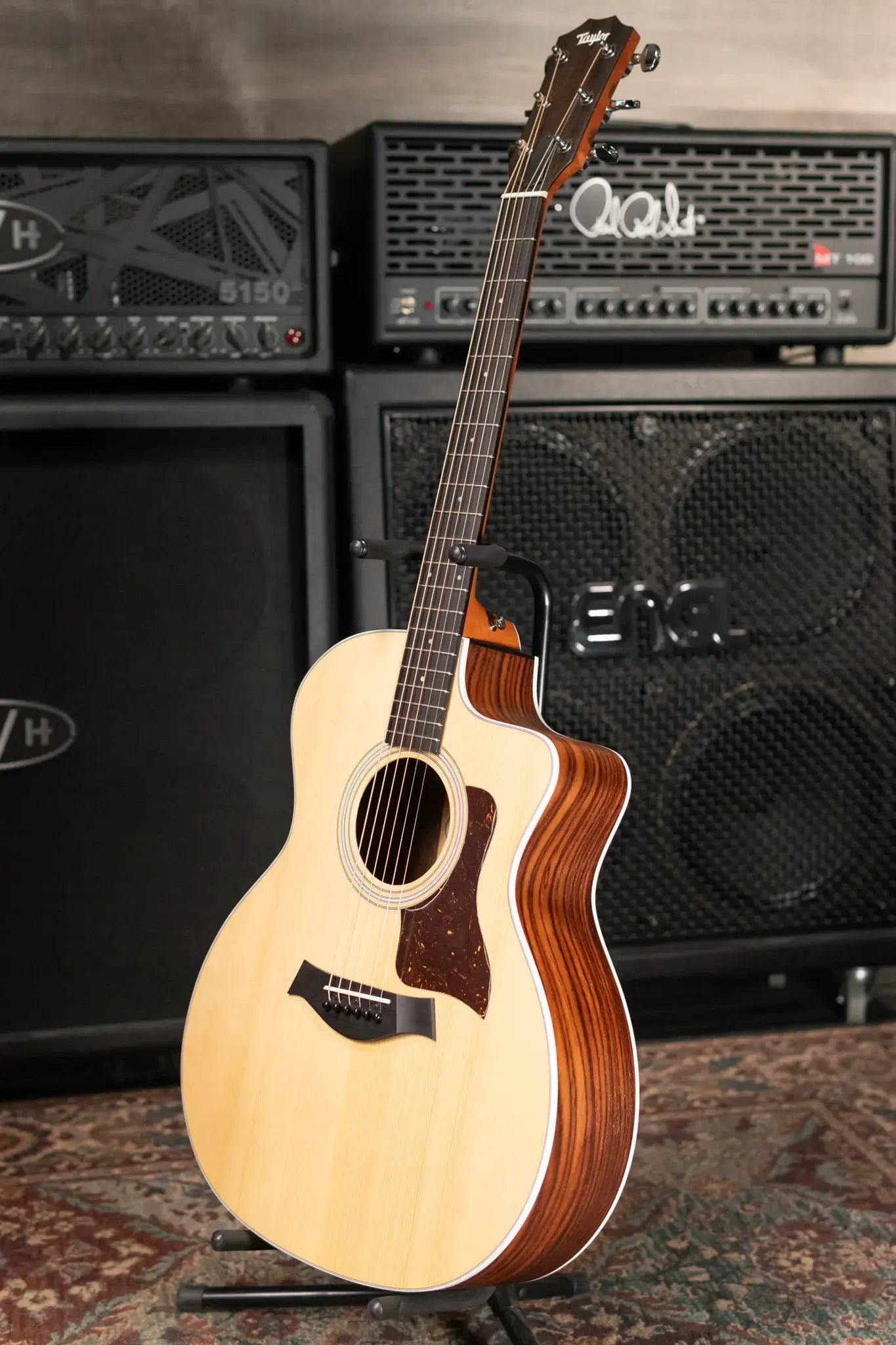 Taylor 214ce Grand Auditorium Acoustic/Electric Guitar - Rosewood with Gig Bag