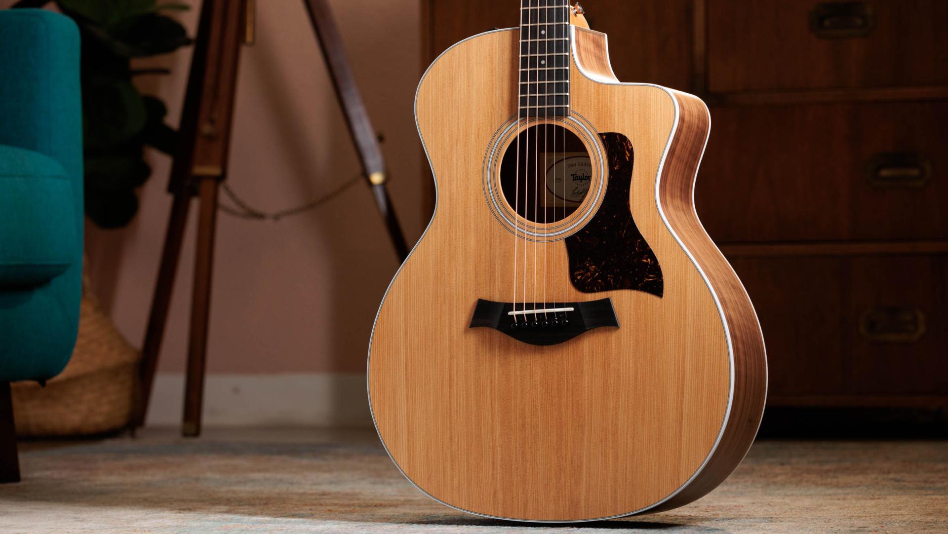 Taylor 214ce Grand Auditorium Acoustic/Electric Guitar with Gig Bag