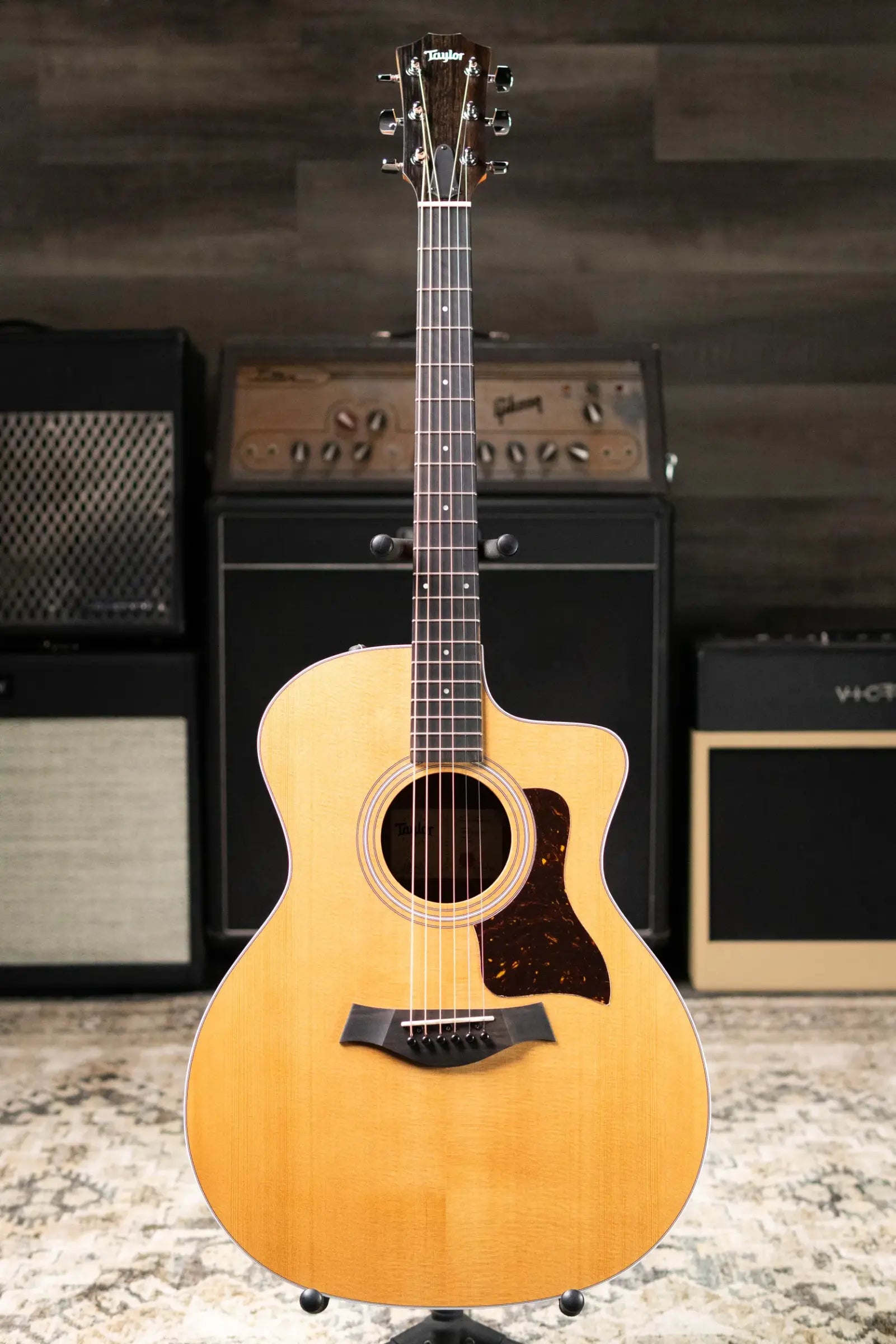 Taylor 214ce Grand Auditorium Acoustic/Electric Guitar with Gig Bag
