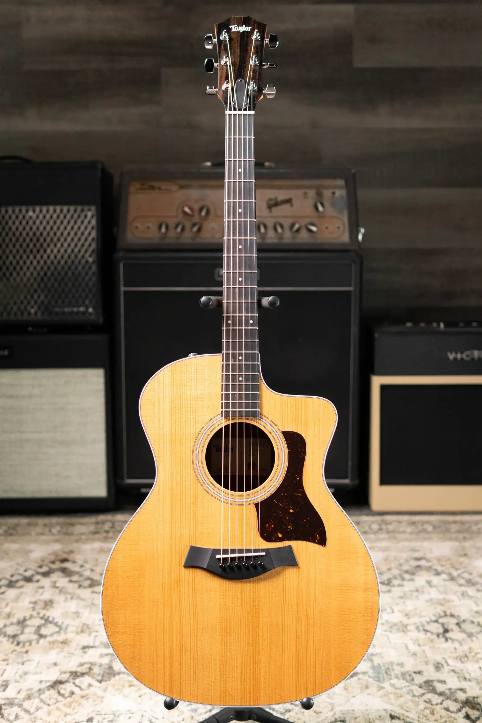Taylor 214ce Grand Auditorium Acoustic/Electric Guitar with Gig Bag