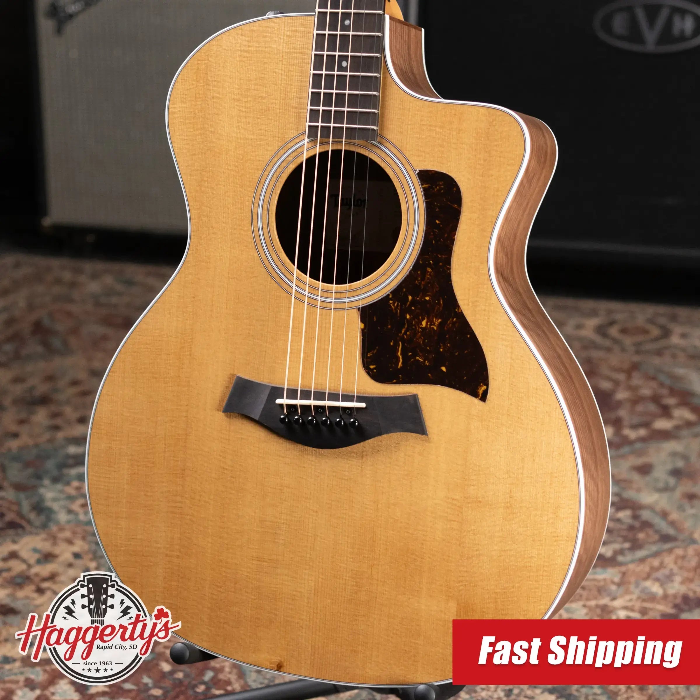Taylor 214ce Grand Auditorium Acoustic/Electric Guitar with Gig Bag