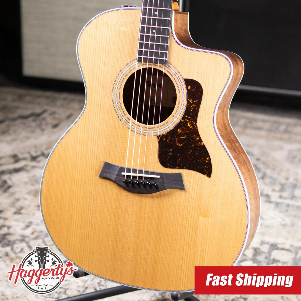 Taylor 214ce Grand Auditorium Acoustic/Electric Guitar with Gig Bag