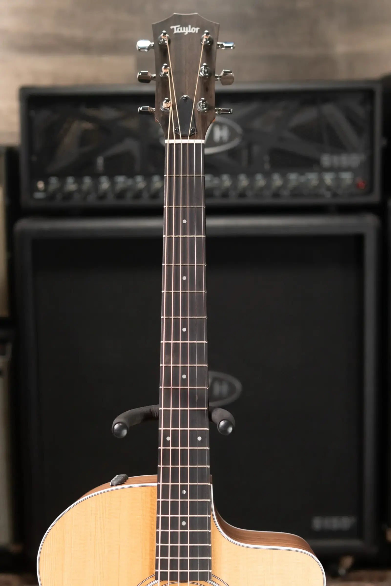 Taylor 214ce Grand Auditorium Acoustic-Electric Guitar with Structured Gig Bag