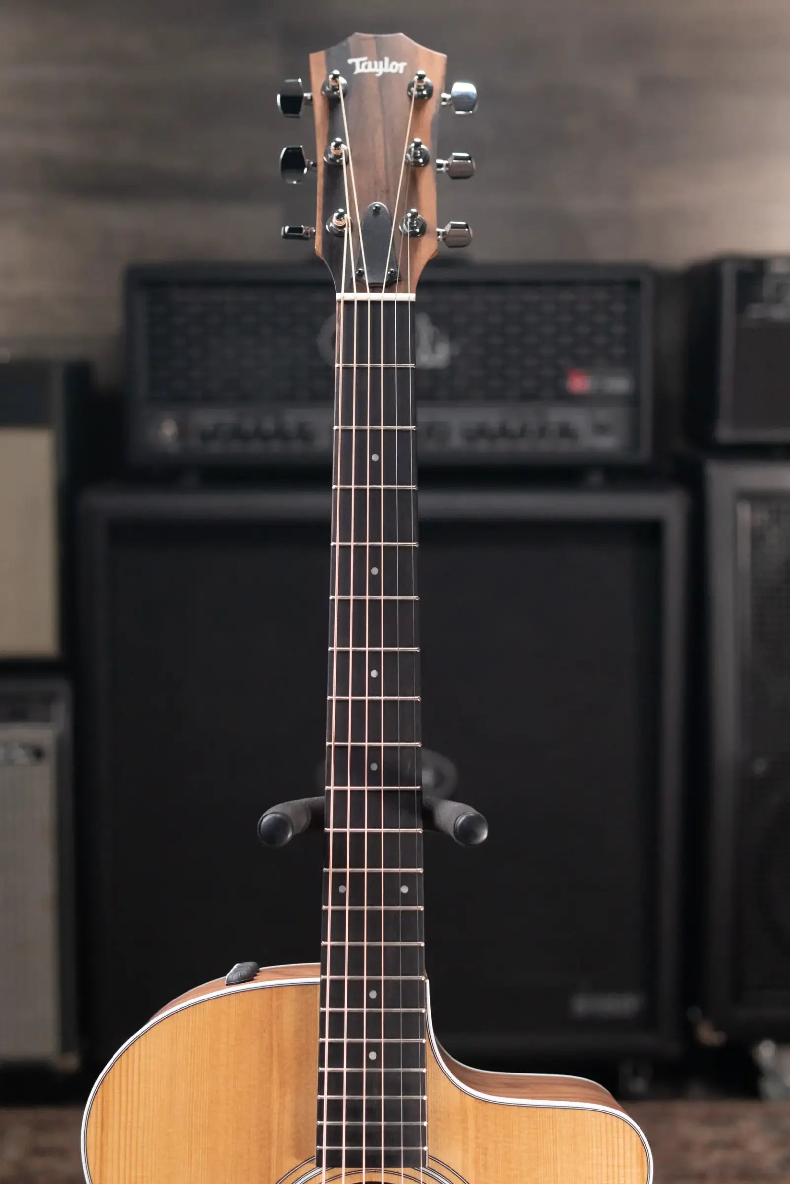 Taylor 214ce Grand Auditorium Acoustic/Electric Guitar with Structured Gig Bag