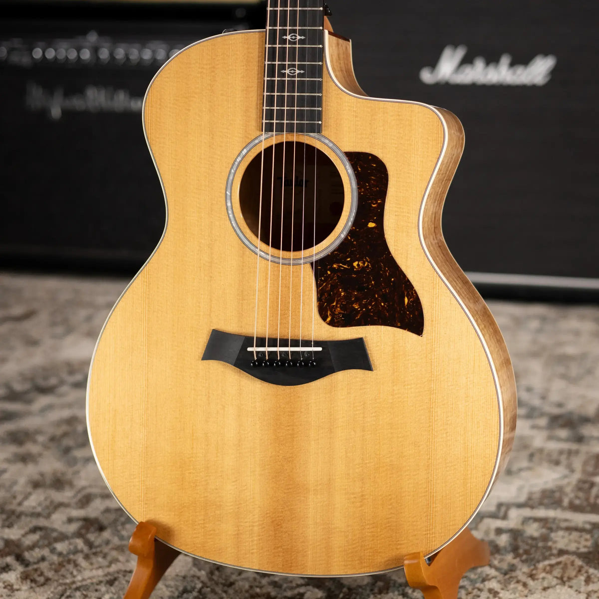 Taylor 214ce-K DLX Grand Auditorium Acoustic/Electric Guitar with Gig Bag - Used
