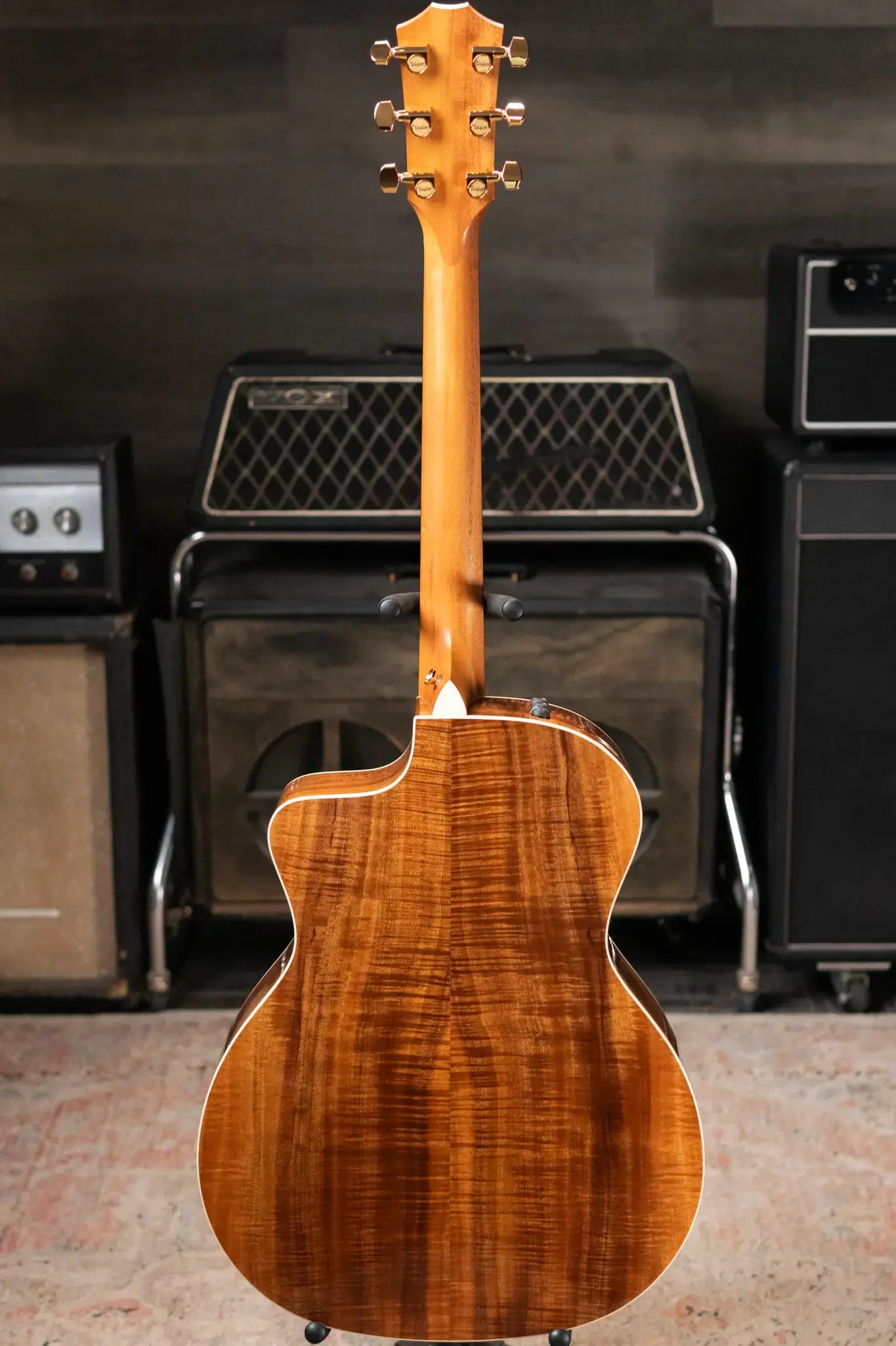 Taylor 214ce-K DLX Grand Auditorium Acoustic/Electric Guitar with Hardshell Case - Factory Demo