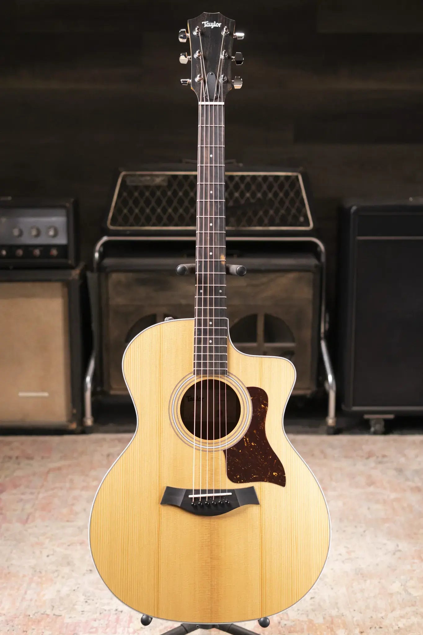 Taylor 214ce-K Koa Acoustic-Electric Guitar with Structured Gig Bag