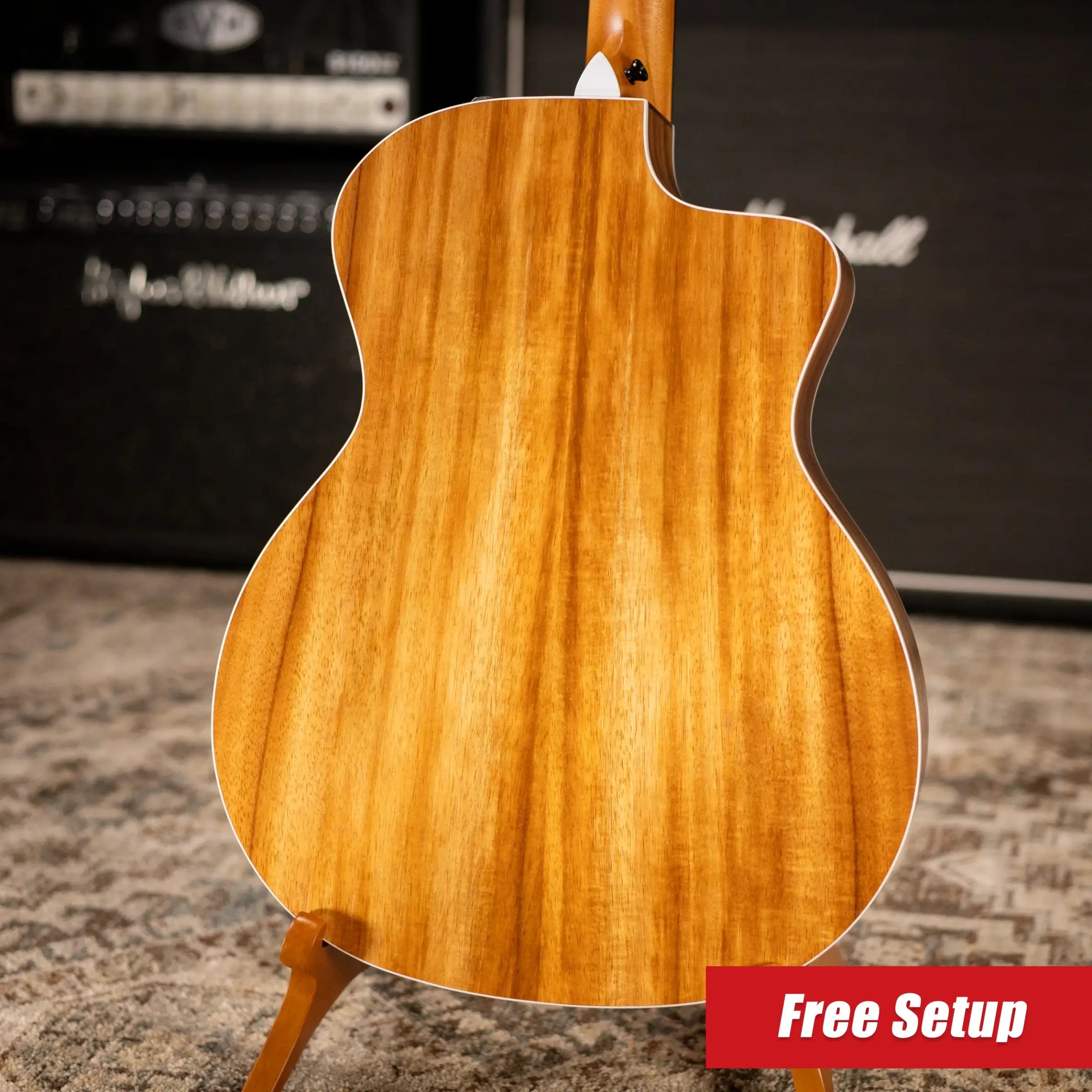 Taylor 214ce - K Koa/Spruce Left Handed Acoustic/Electric Guitar - Natural with Gig Bag