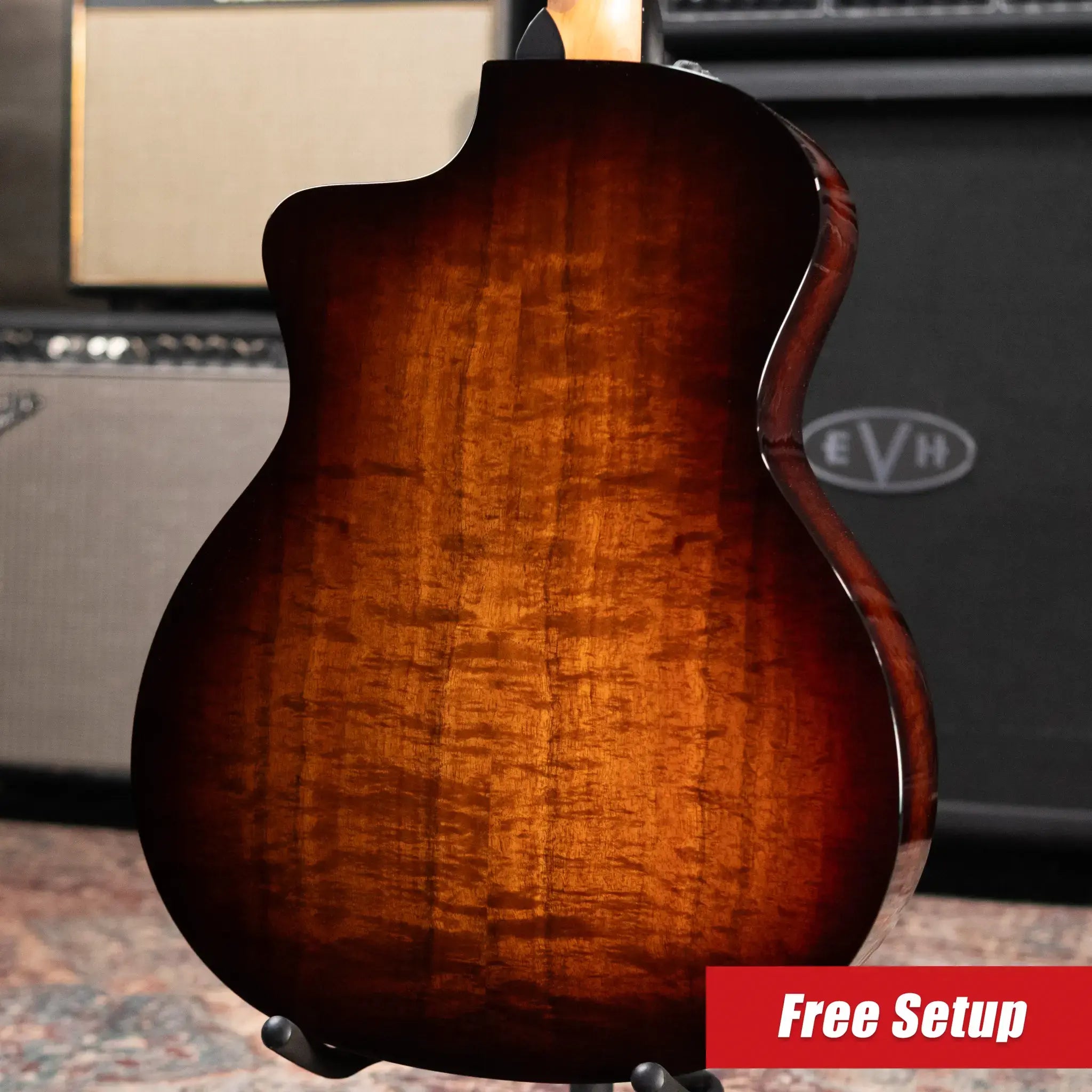 Taylor 214ce-K SB Plus Grand Auditorium Acoustic/Electric Guitar - Shaded Edgeburst with Aerocase