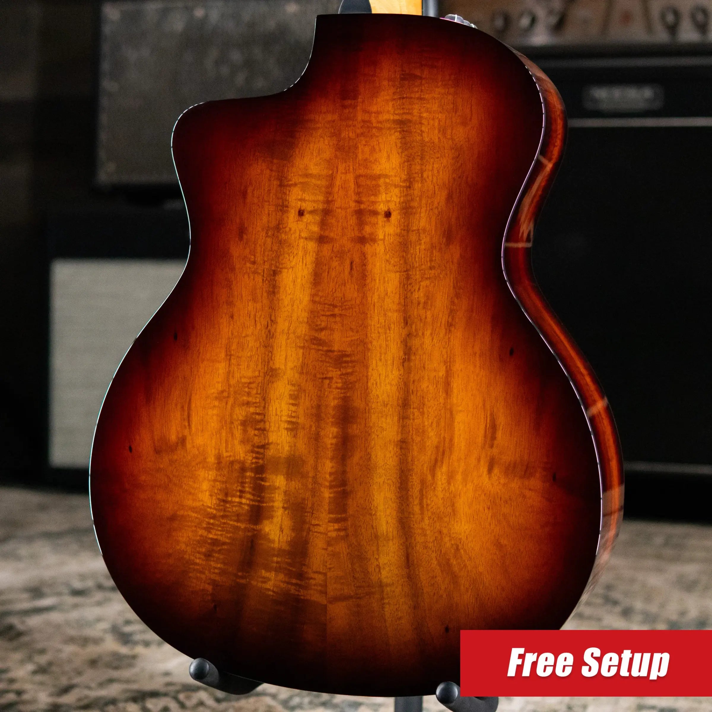 Taylor 214ce-K SB Plus Grand Auditorium Acoustic/Electric Guitar - Sunburst with Aerocase