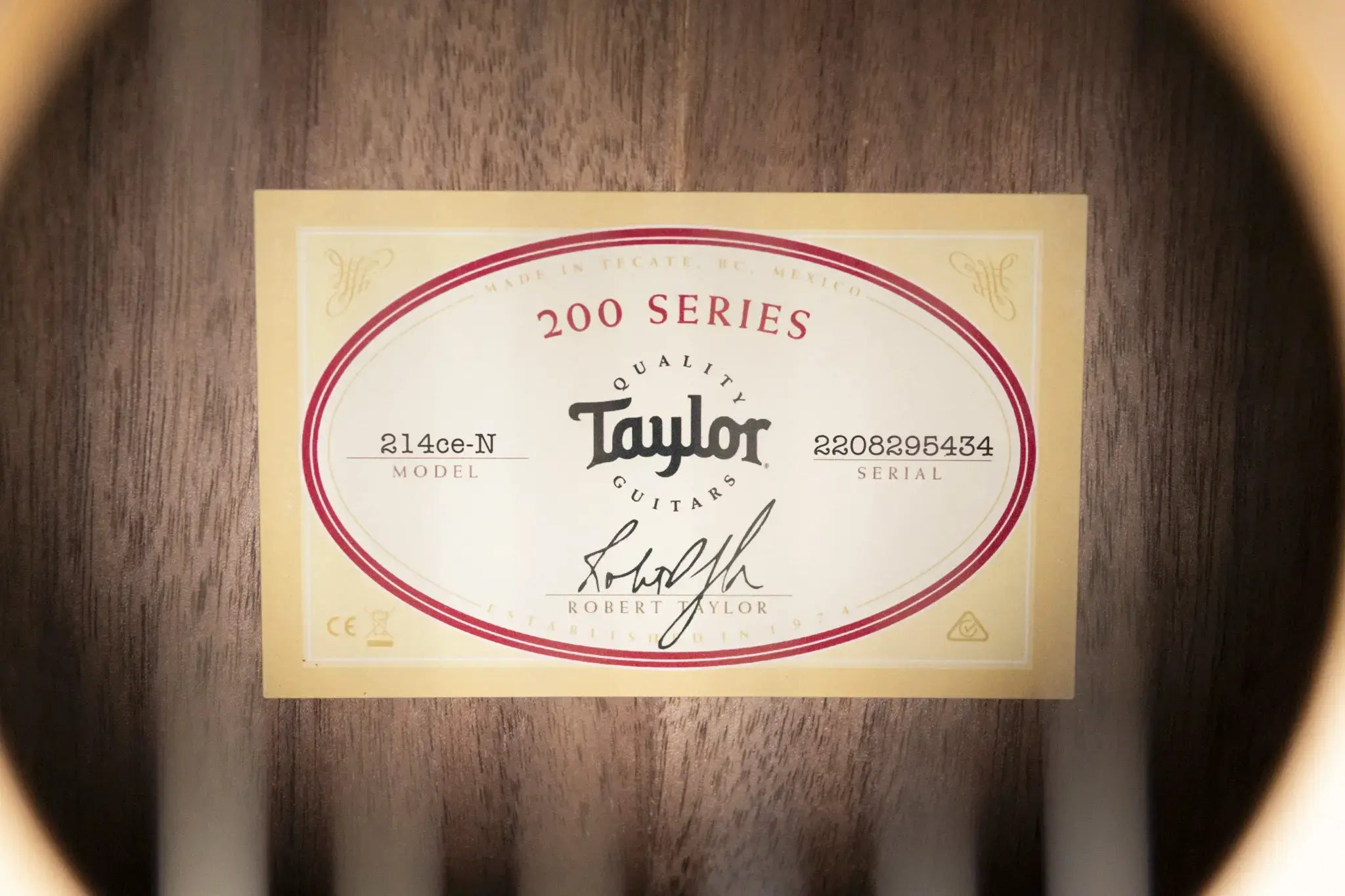 Taylor 214ce-N Nylon Grand Auditorium Acoustic/Electric Guitar with Gig Bag