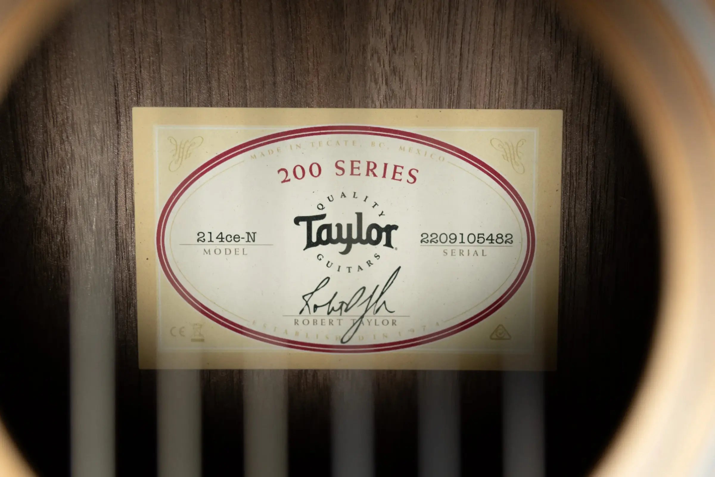 Taylor 214ce-N Nylon Grand Auditorium Acoustic/Electric Guitar with Gig Bag