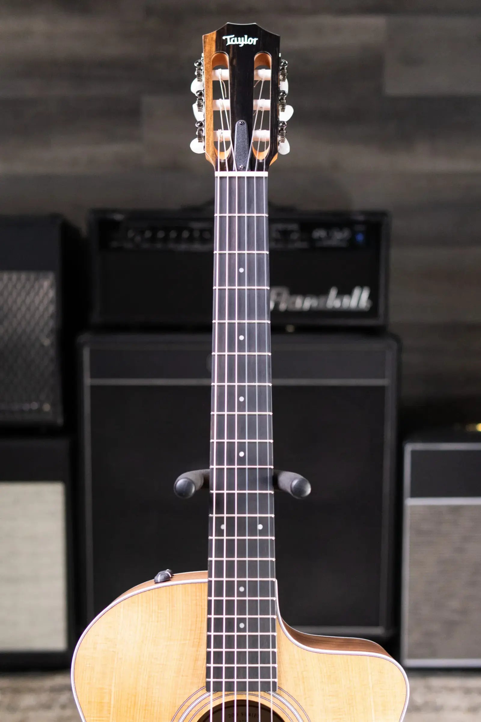 Taylor 214ce-N Nylon Grand Auditorium Acoustic/Electric Guitar with Gig Bag