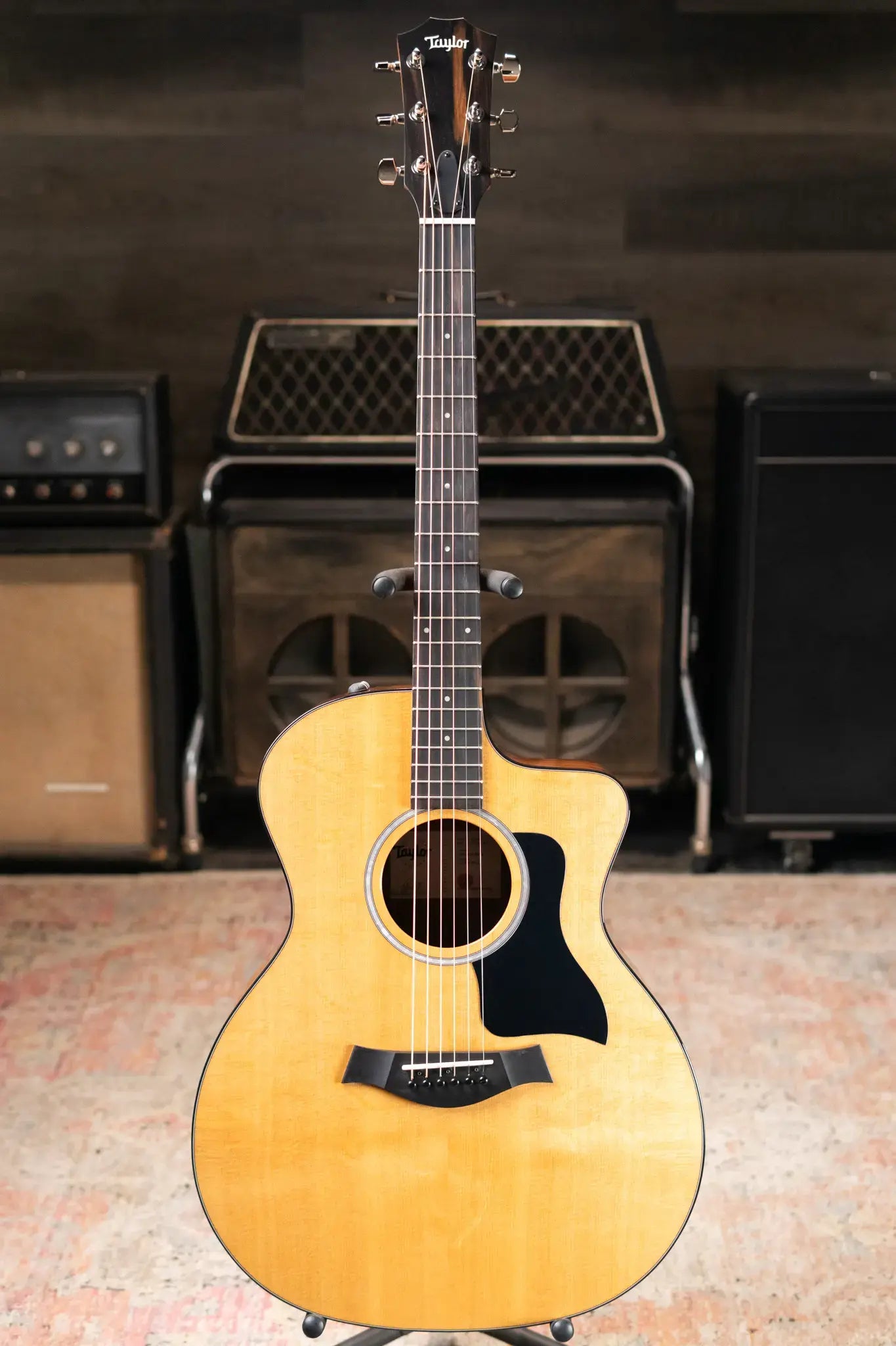 Taylor 214ce Plus Grand Auditorium Acoustic-Electric Guitar with AeroCase