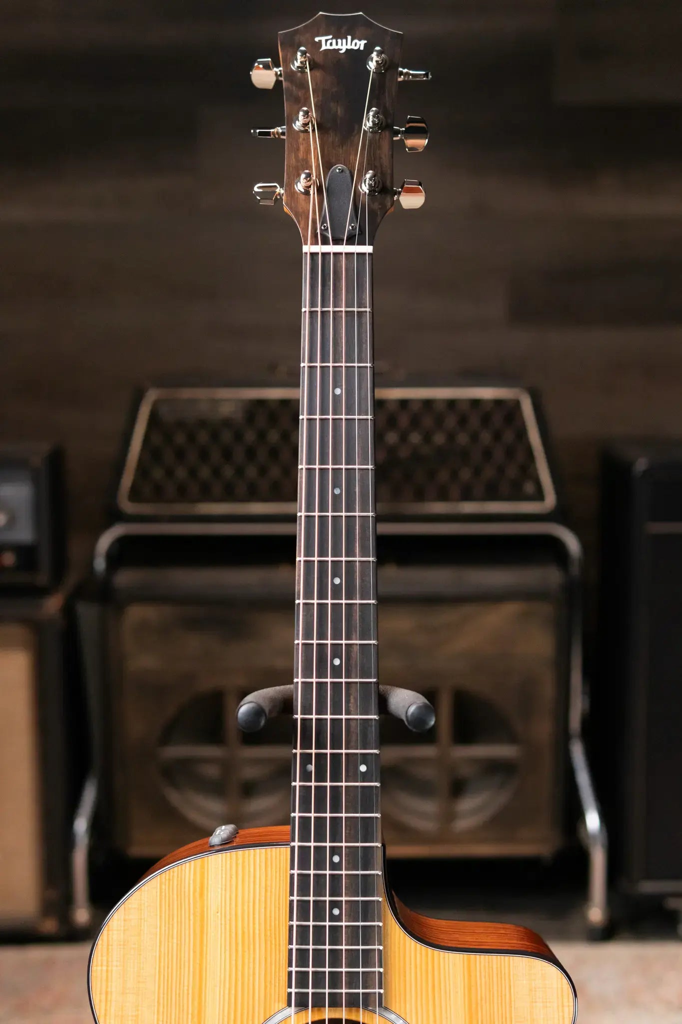 Taylor 214ce Plus Grand Auditorium Acoustic/Electric Guitar with Aerocase - Factory Demo