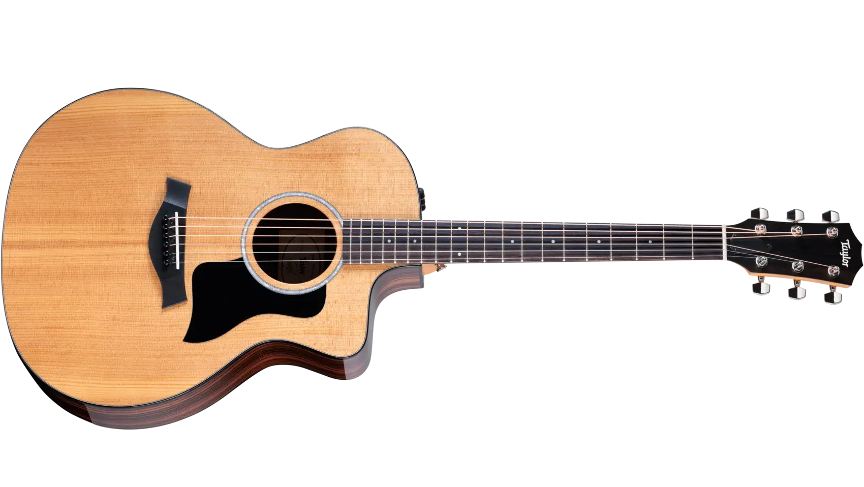 Taylor 214ce Plus Grand Auditorium Acoustic/Electric Guitar with Aerocase