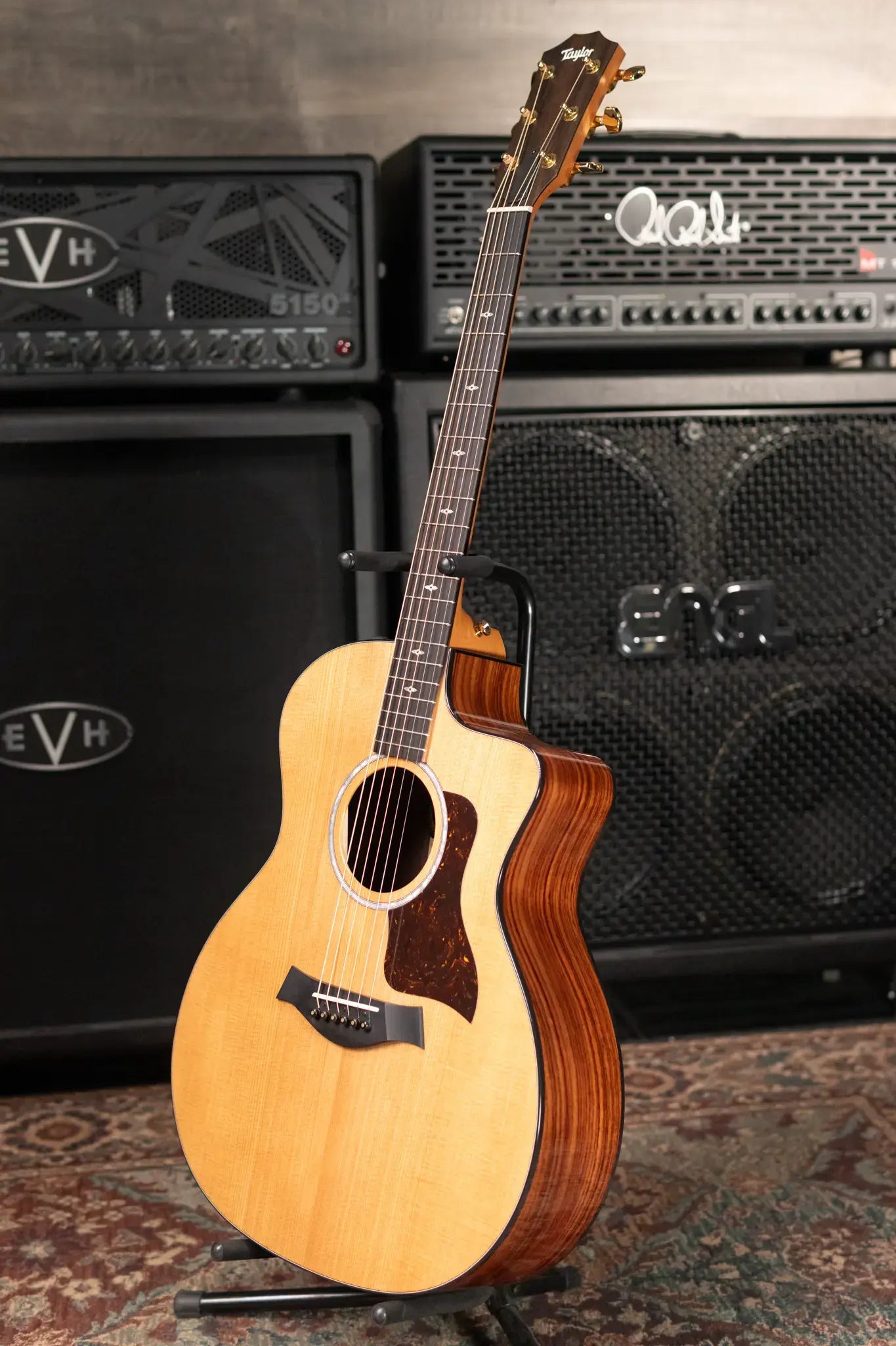 Taylor 214ce Plus LTD 50th Anniversary Grand Auditorium Acoustic/Electric with Aerocase