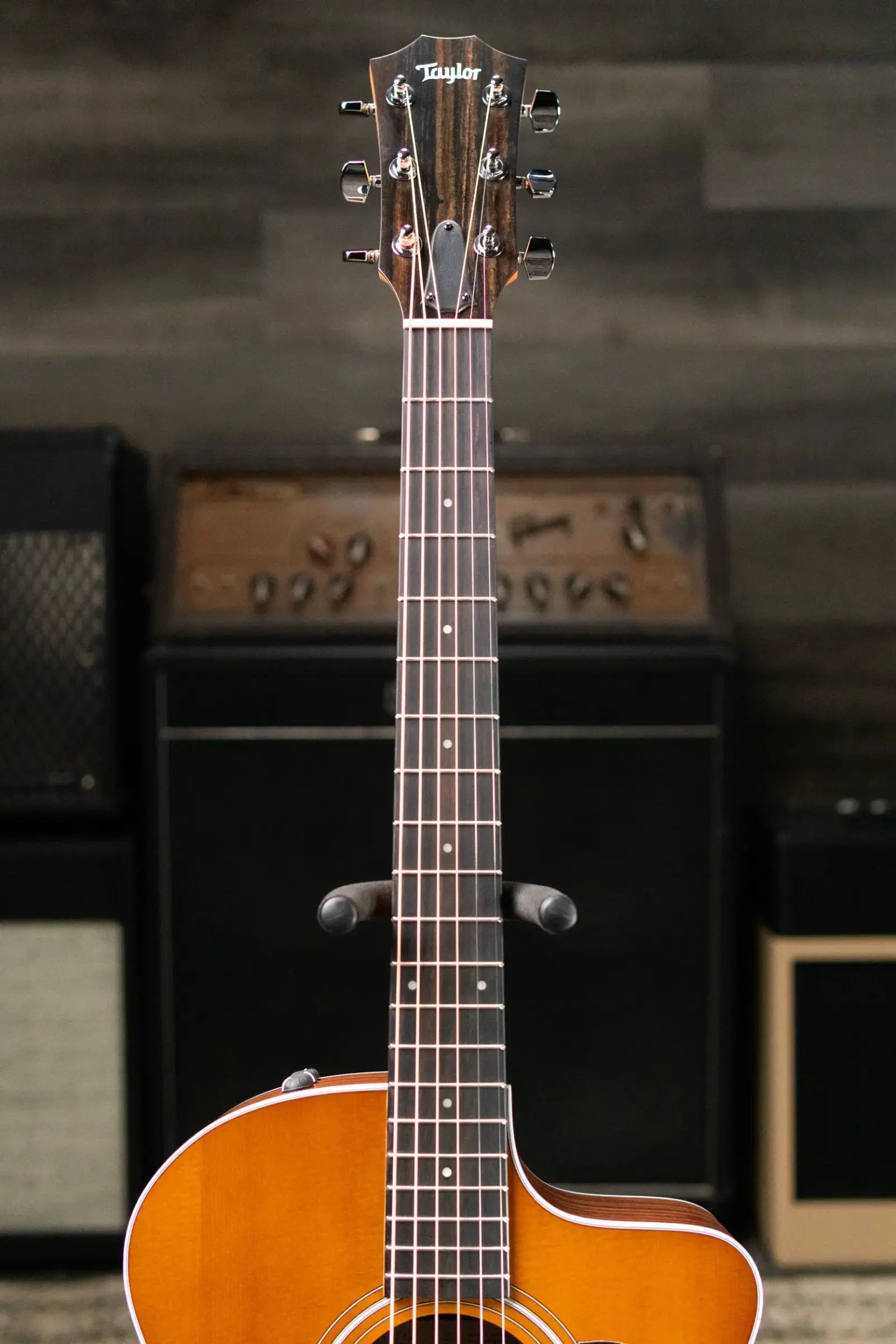 Taylor 214ce Special Edition Grand Auditorium Acoustic/Electric Guitar - Honeyburst with Gig Bag