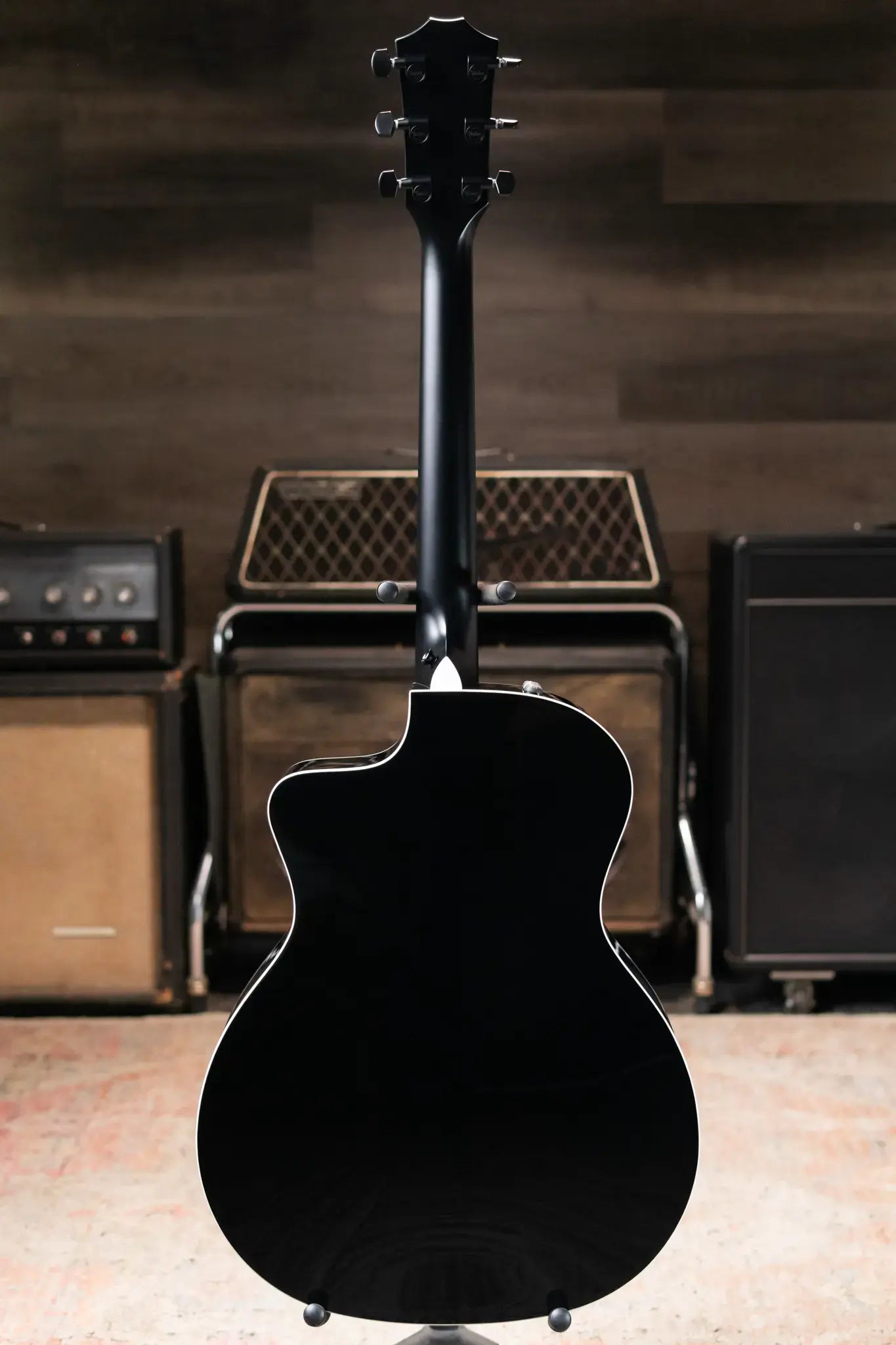Taylor 214ce Special Edition Grand Auditorium Acoustic/Electric Guitar - Trans Blue Top with Gig Bag