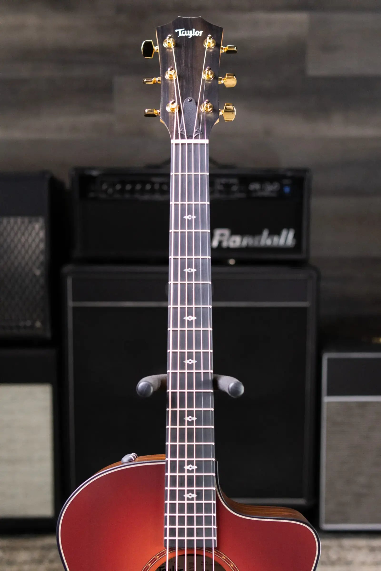 Taylor 214ce Sunset Blvd Grand Auditorium Acoustic/Electric Guitar - Sepia Burst with Gig Bag