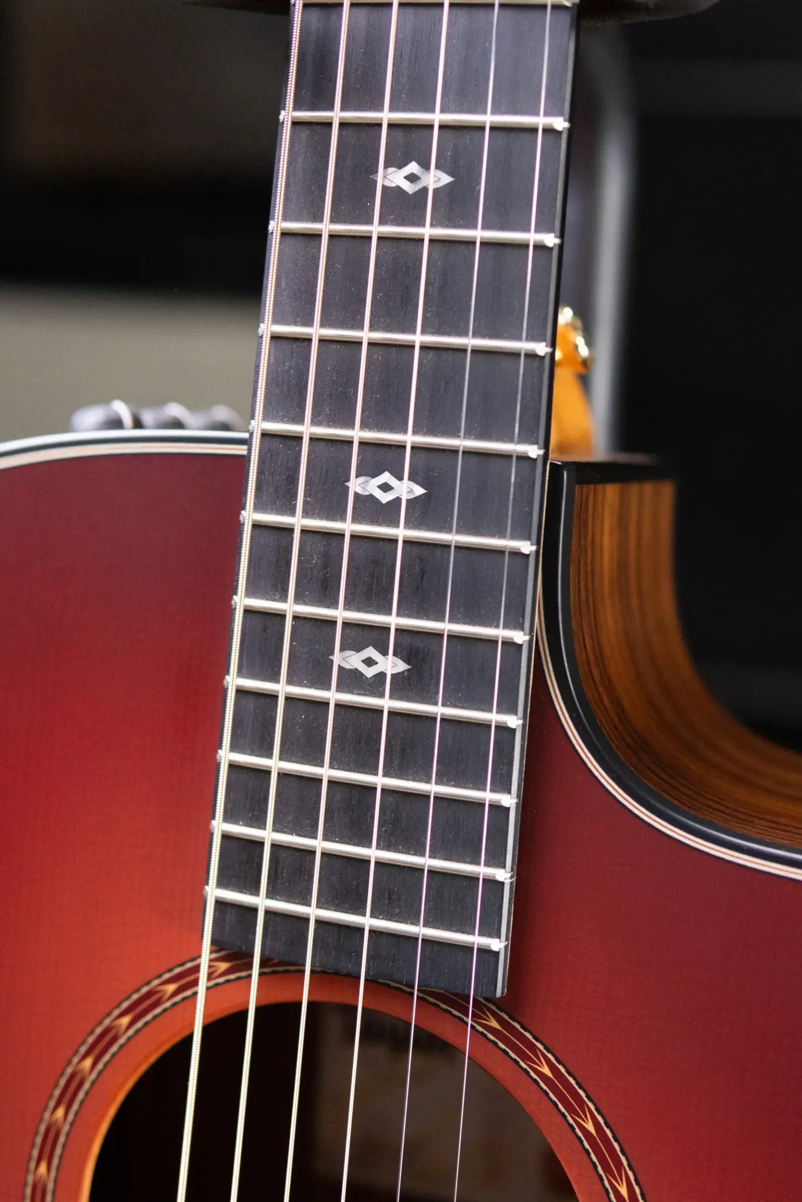 Taylor 214ce Sunset Blvd Grand Auditorium Acoustic/Electric Guitar - Sepia Burst with Gig Bag