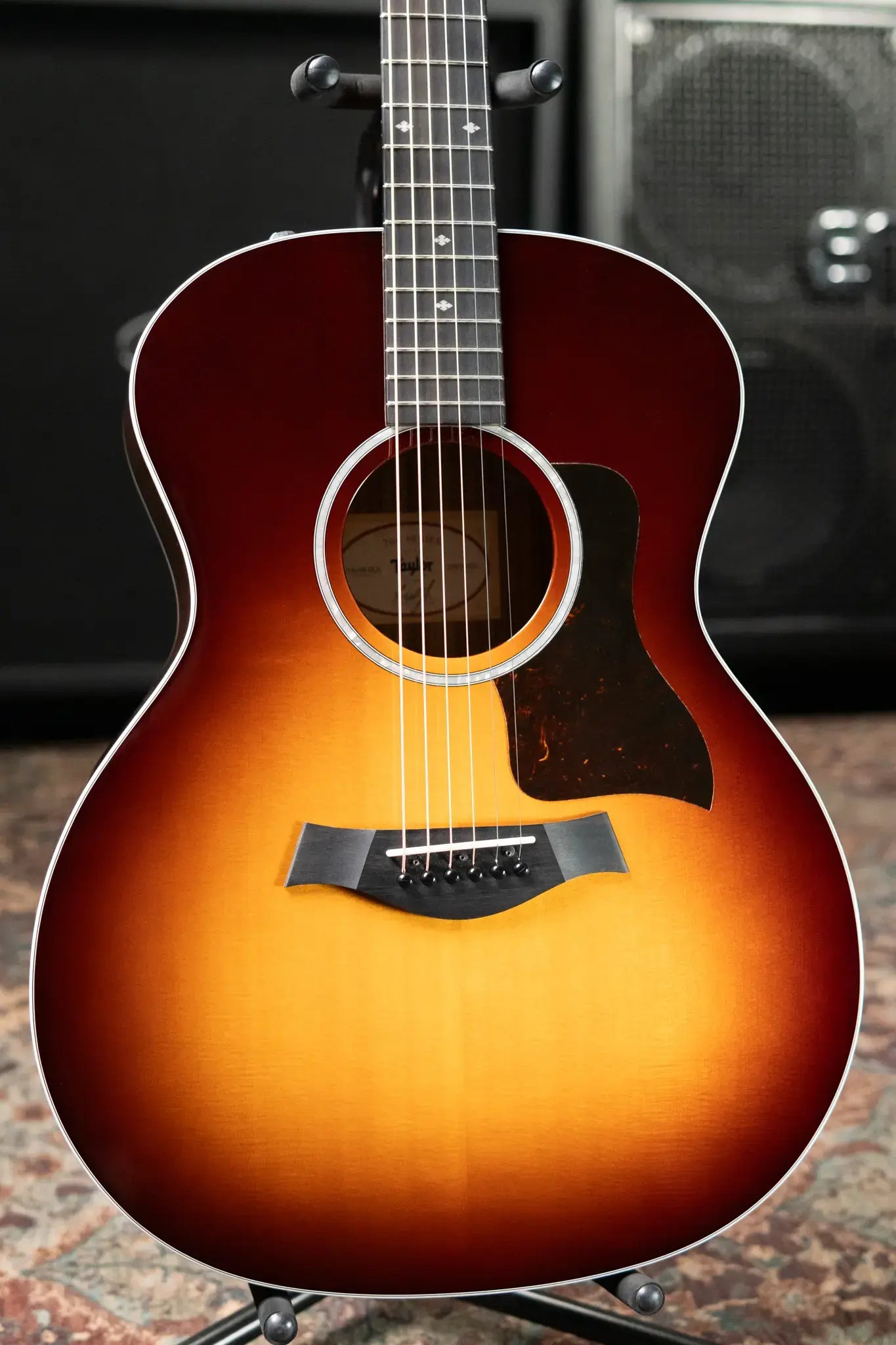 Taylor 214e-SB DLX Grand Auditorium Acoustic-Electric Guitar with Hardshell Case - Used