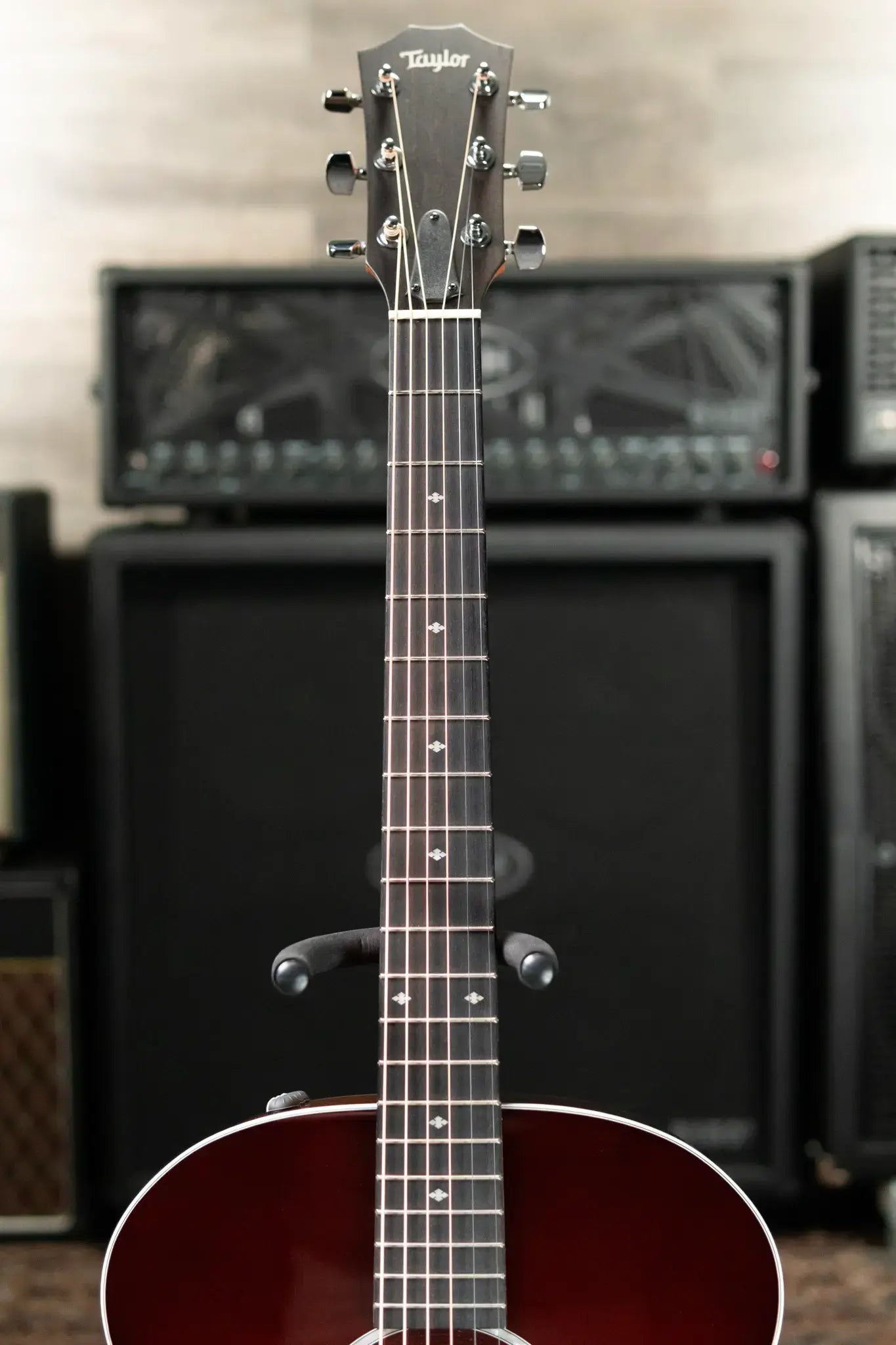Taylor 214e-SB DLX Grand Auditorium Acoustic-Electric Guitar with Hardshell Case - Used