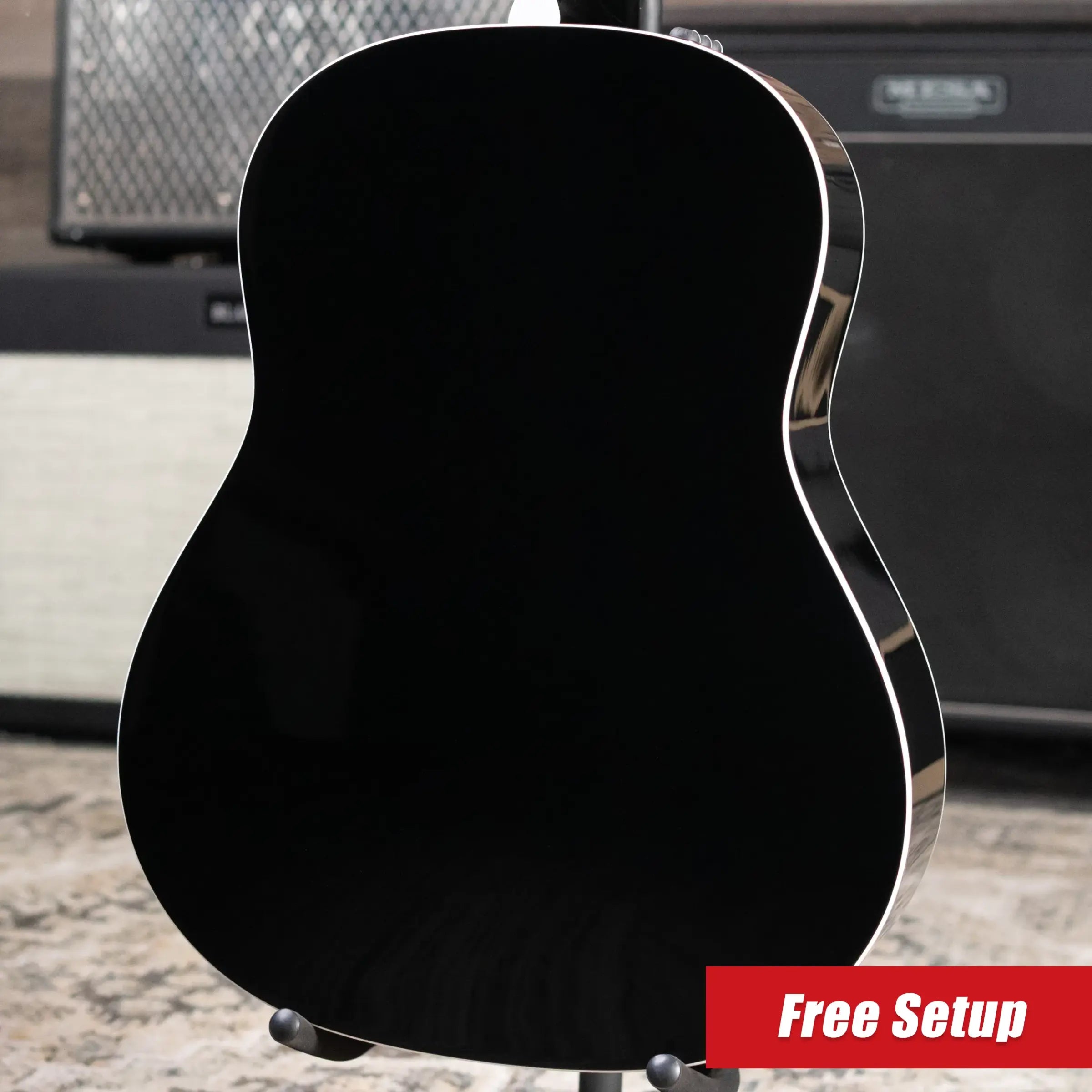 Taylor 217e-BLK Plus Grand Pacific Acoustic/Electric Guitar - Black with Aerocase - Factory Used