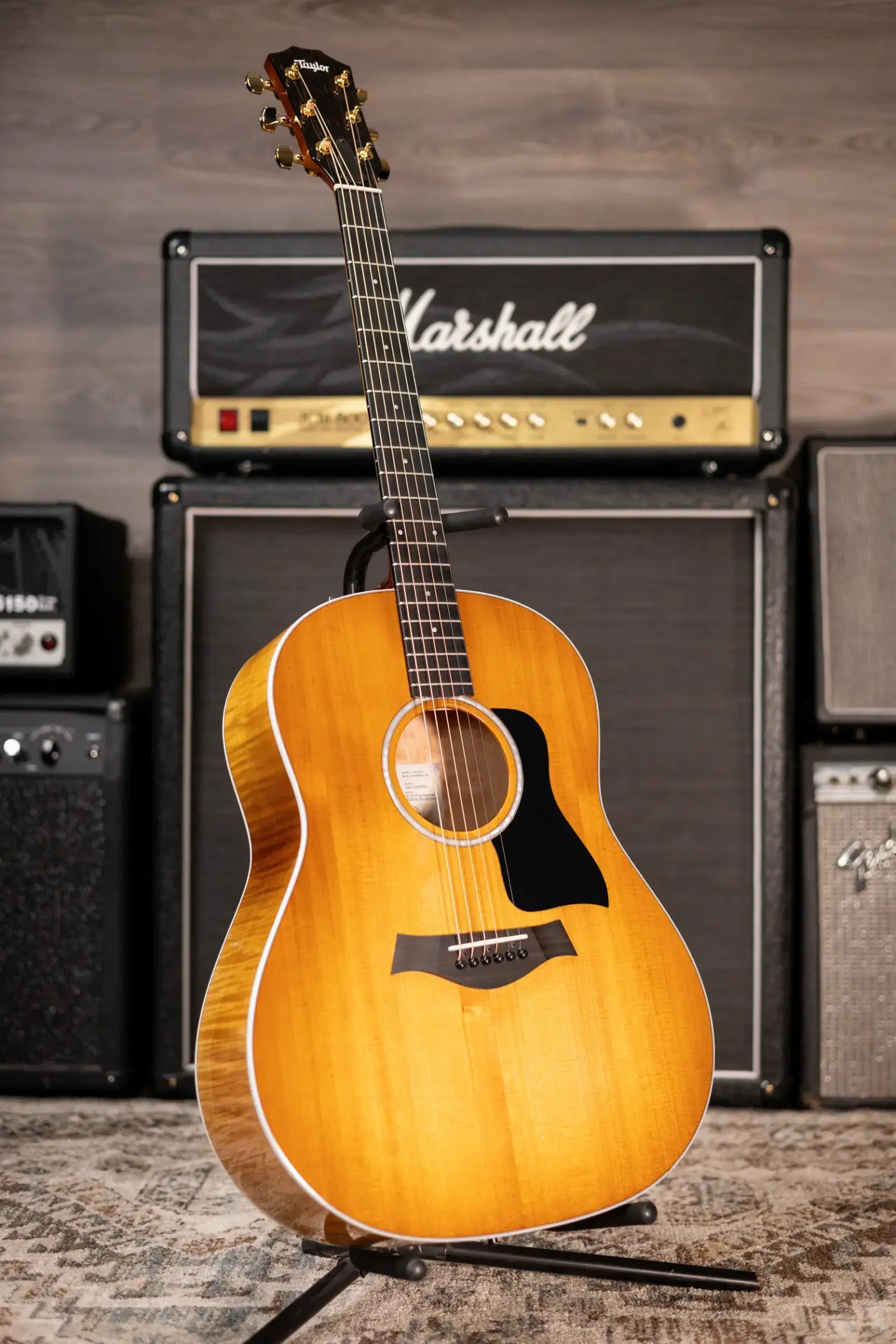 Taylor 217e Plus Special Edition Grand Pacific Acoustic/Electric Guitar - Honeyburst with Aerocase