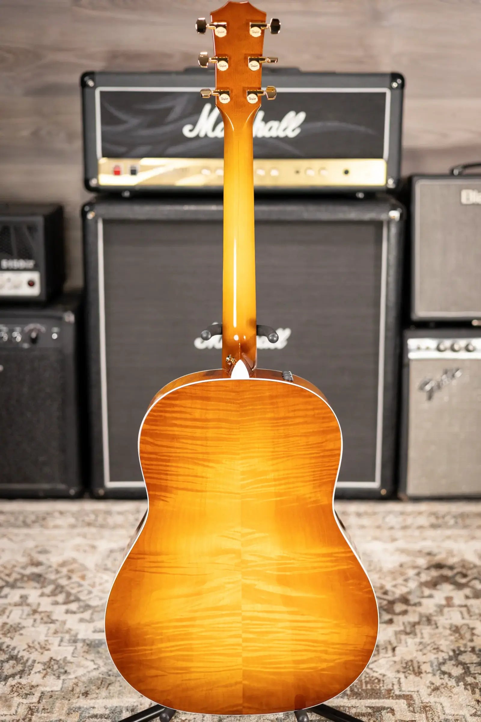 Taylor 217e Plus Special Edition Grand Pacific Acoustic/Electric Guitar - Honeyburst with Aerocase