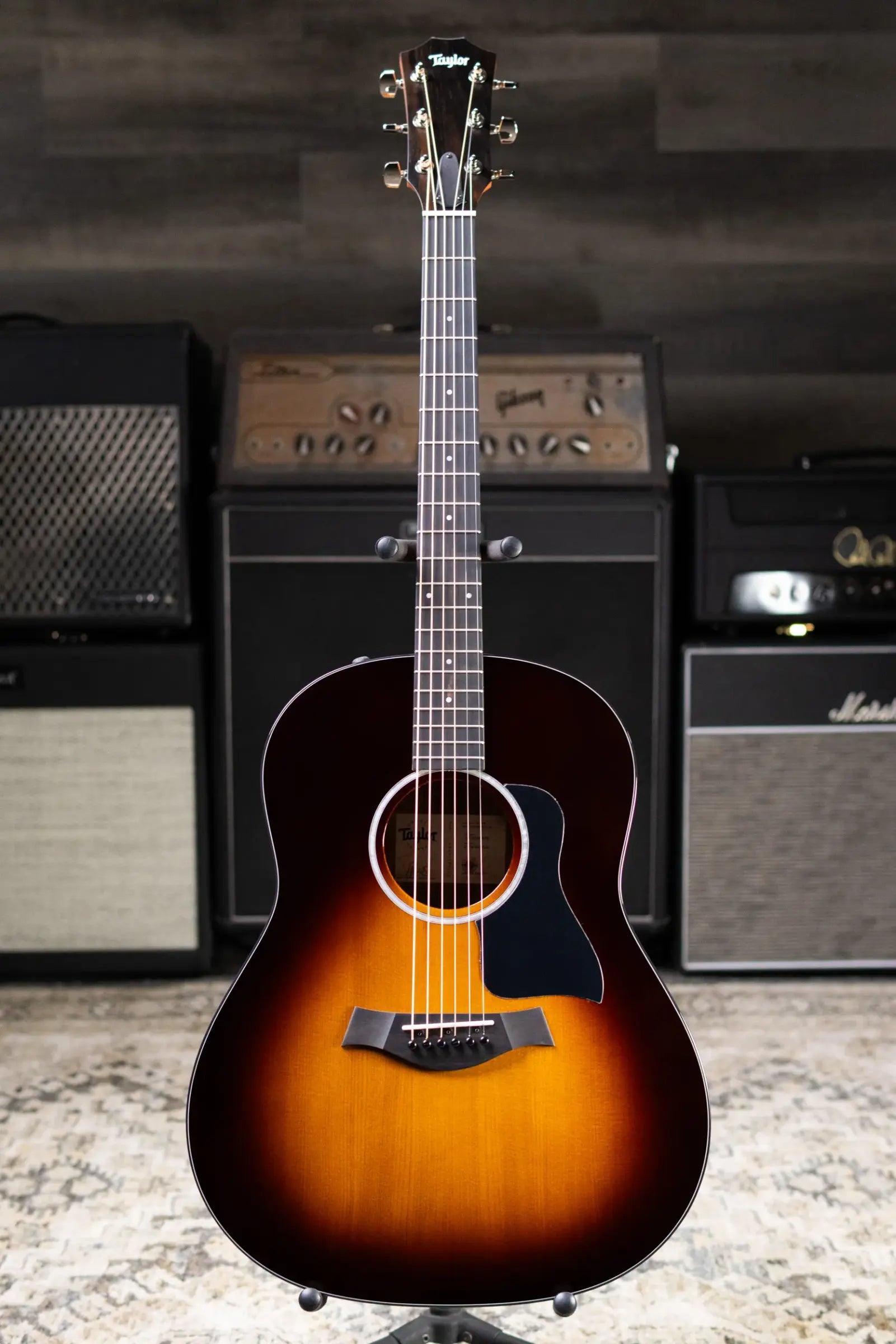Taylor 217e-SB Plus Grand Pacific Acoustic/Electric Guitar - Sunburst with Aerocase