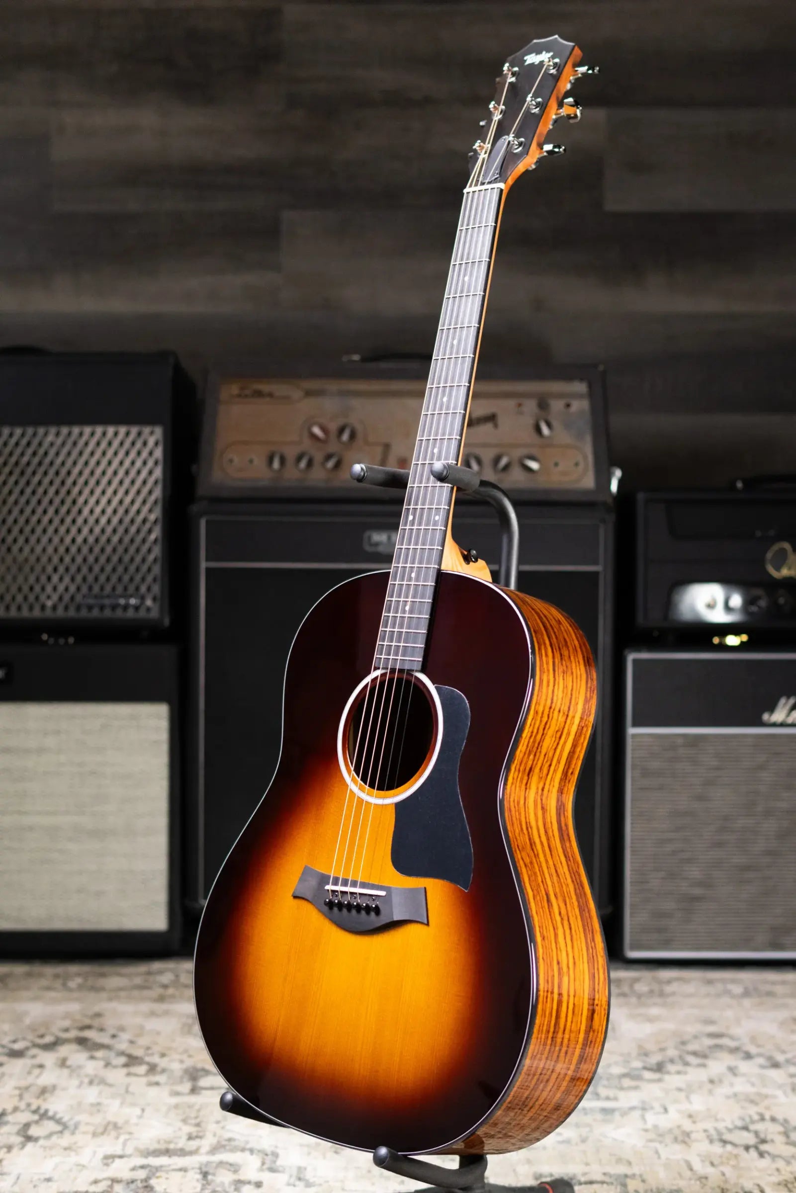 Taylor 217e-SB Plus Grand Pacific Acoustic/Electric Guitar - Sunburst with Aerocase