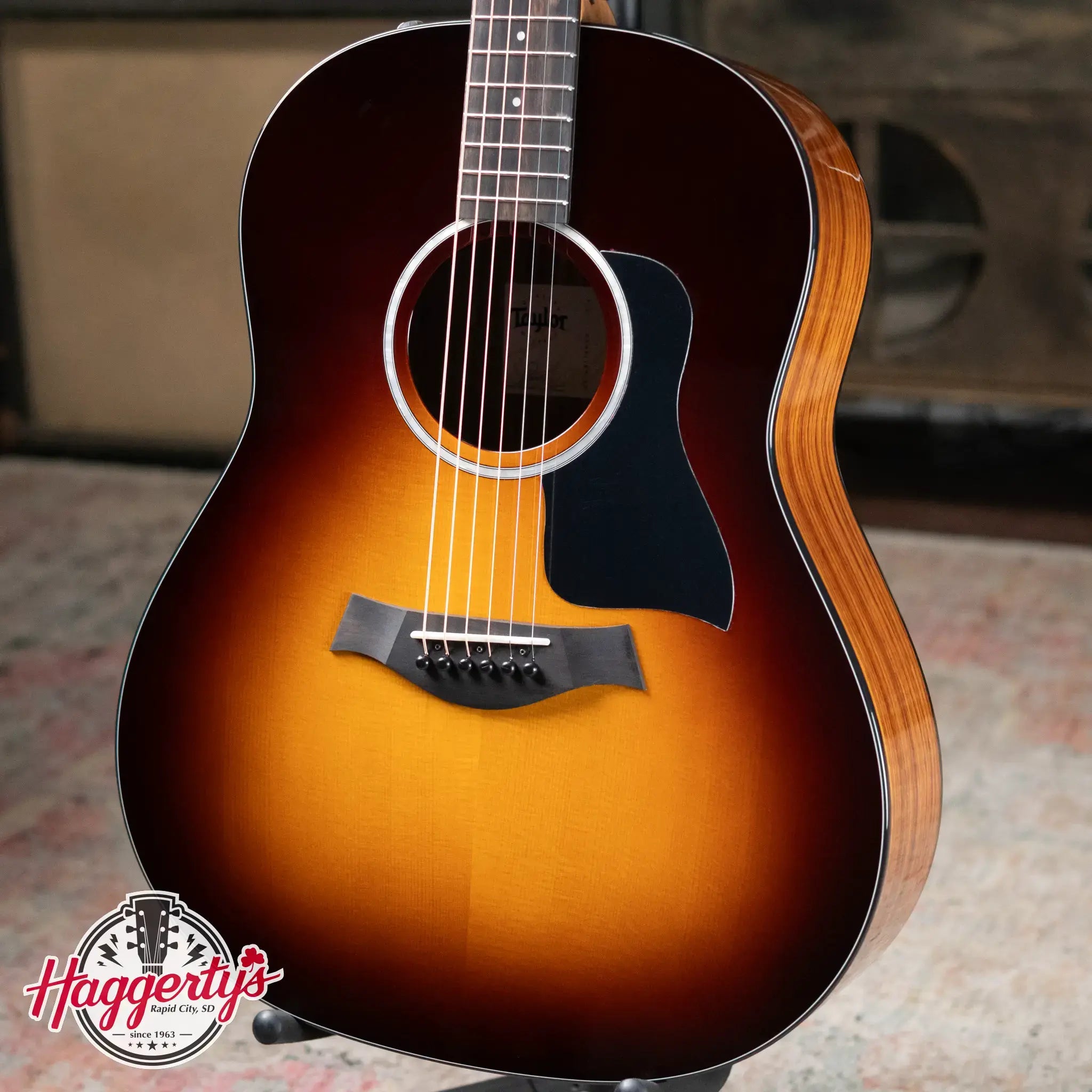 Taylor 217e-SB Plus Grand Pacific Acoustic/Electric - Sunburst with Aerocase
