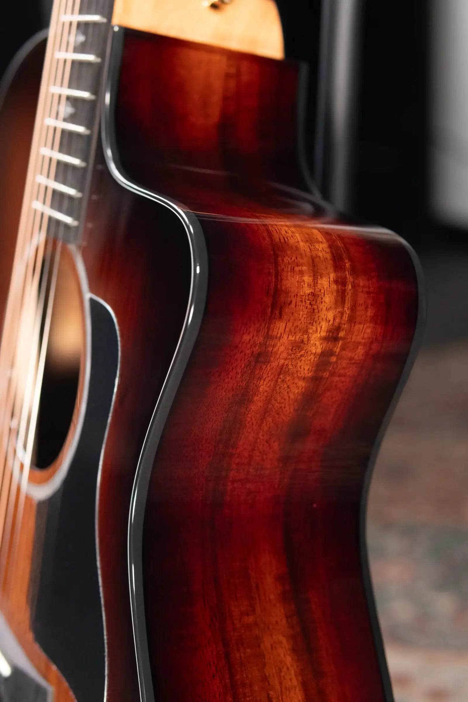 Taylor 224ce-K DLX Grand Auditorium Acoustic/Electric Guitar - Shaded Edgeburst with Hardshell Case